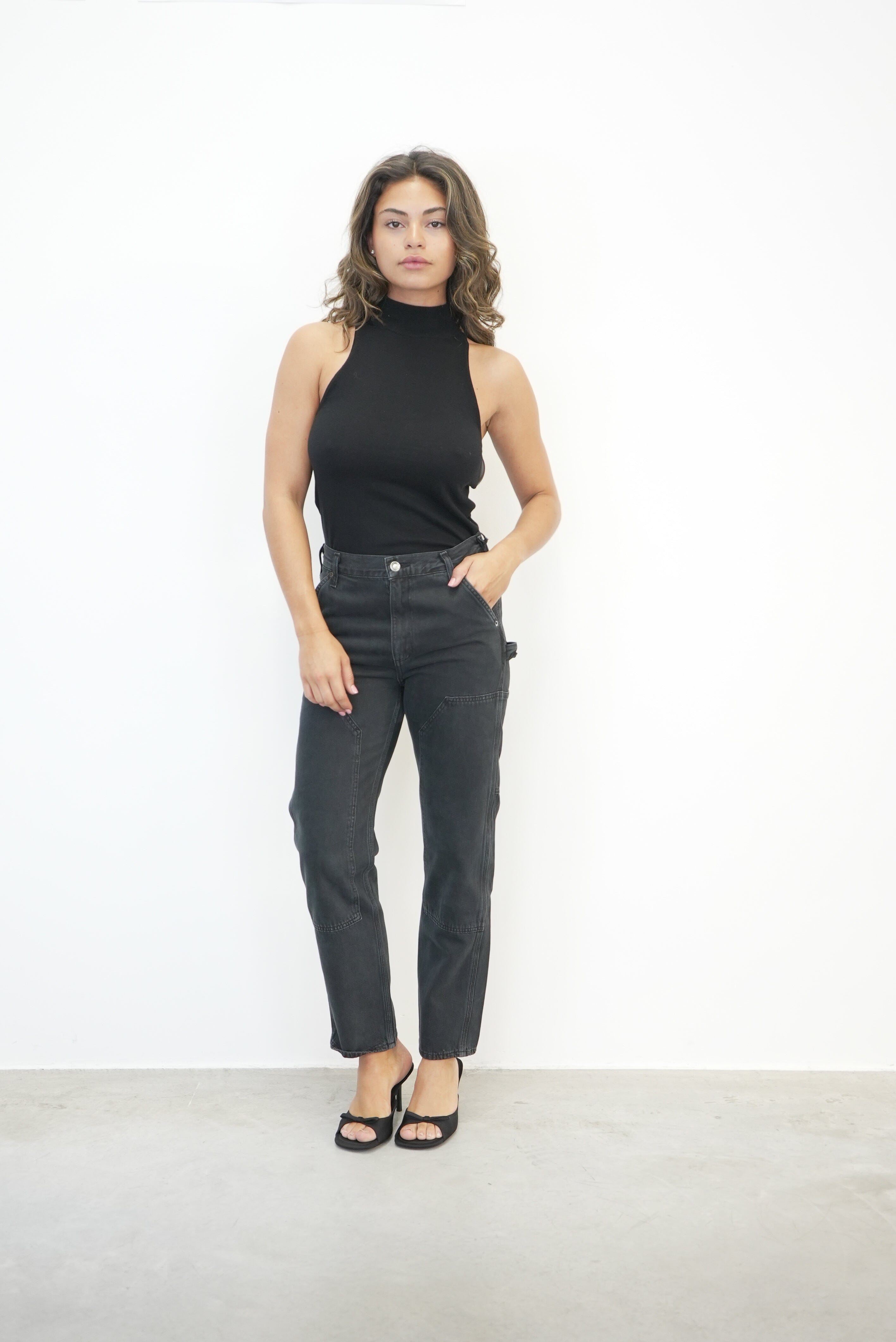 RAMI CARPENTER STRAIGHT LEG CARGO JEANS JEANS AGOLDE