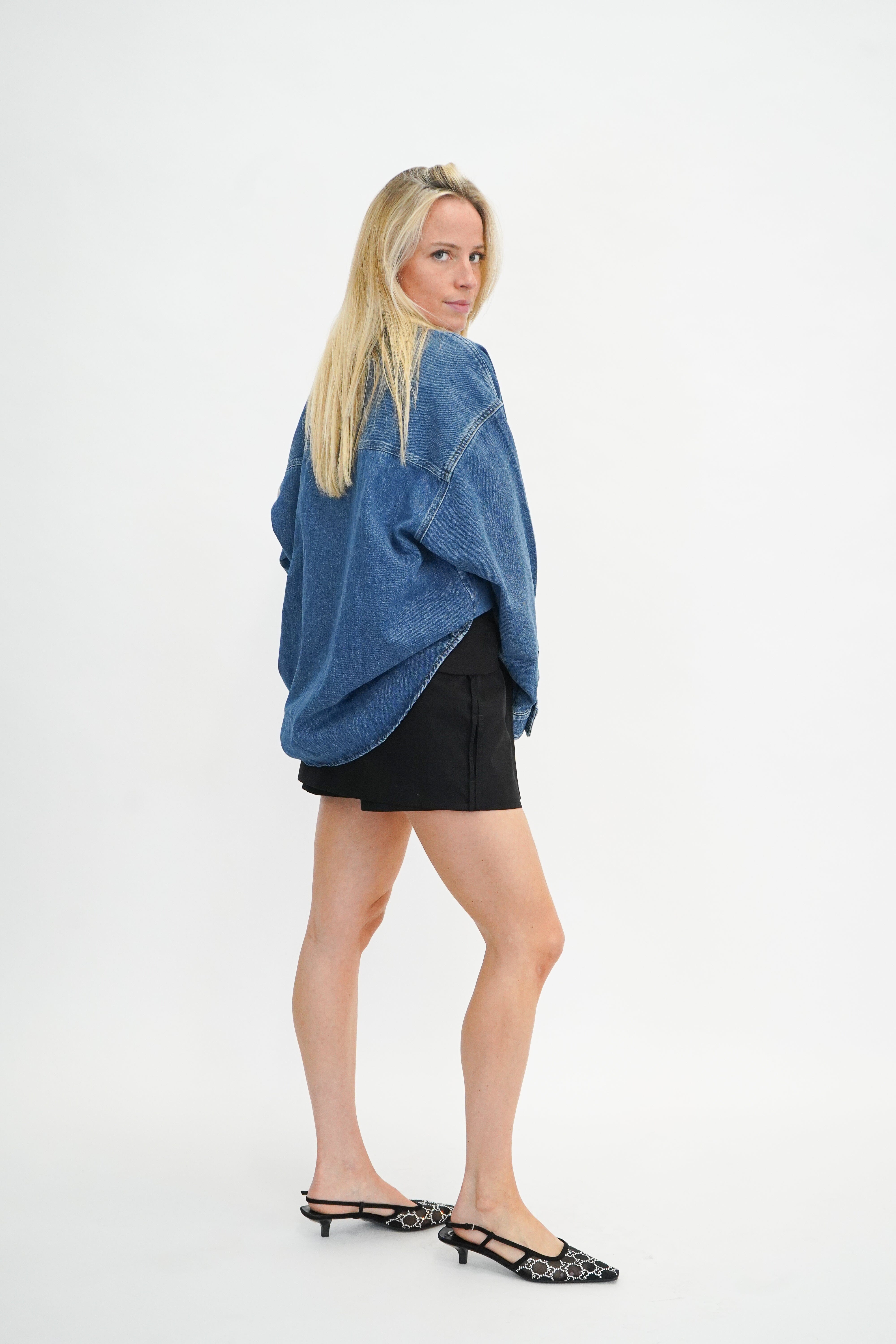 ALTA SHIRT IN BLUE STONE WASHED SHIRT CARHARTT