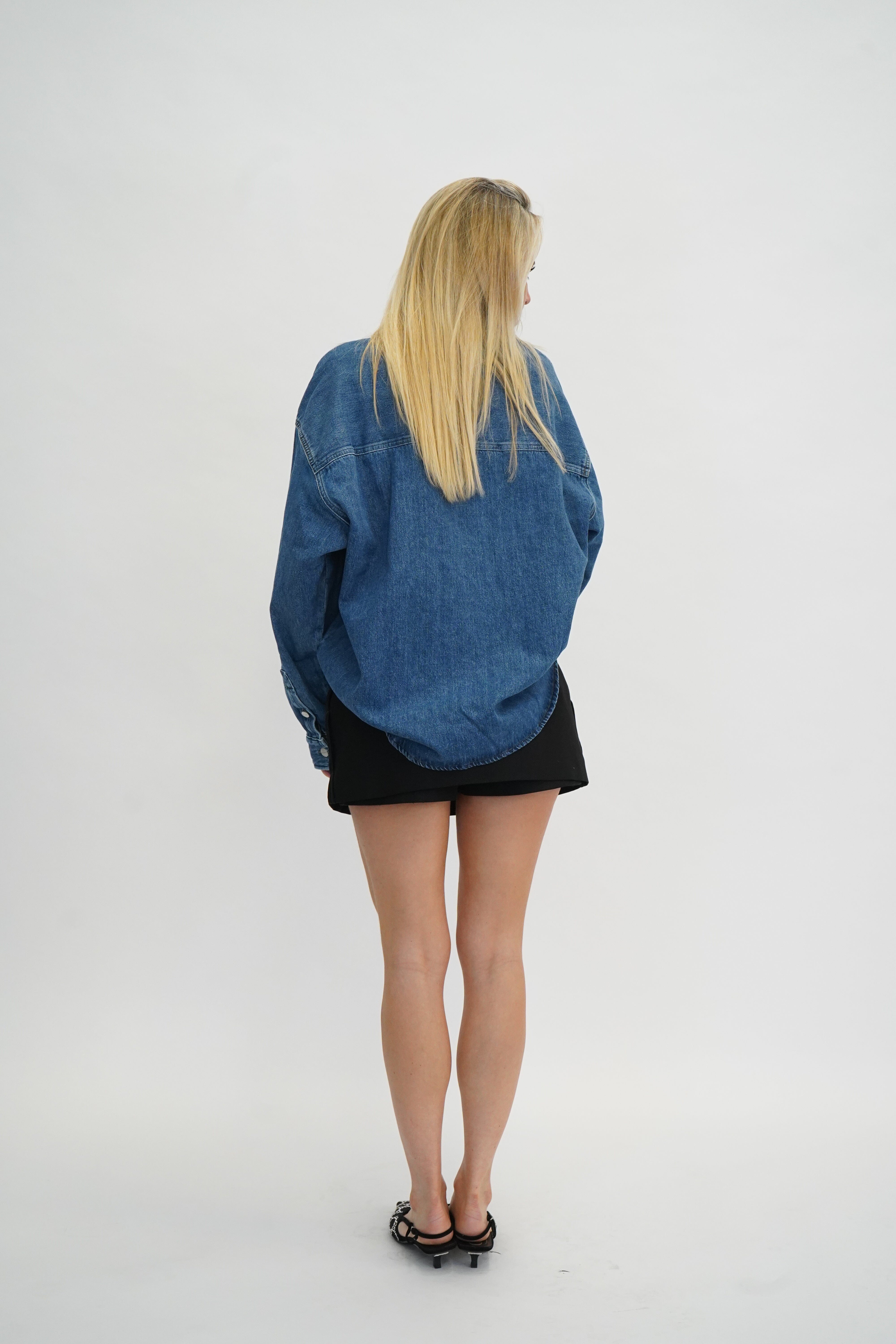 ALTA SHIRT IN BLUE STONE WASHED SHIRT CARHARTT