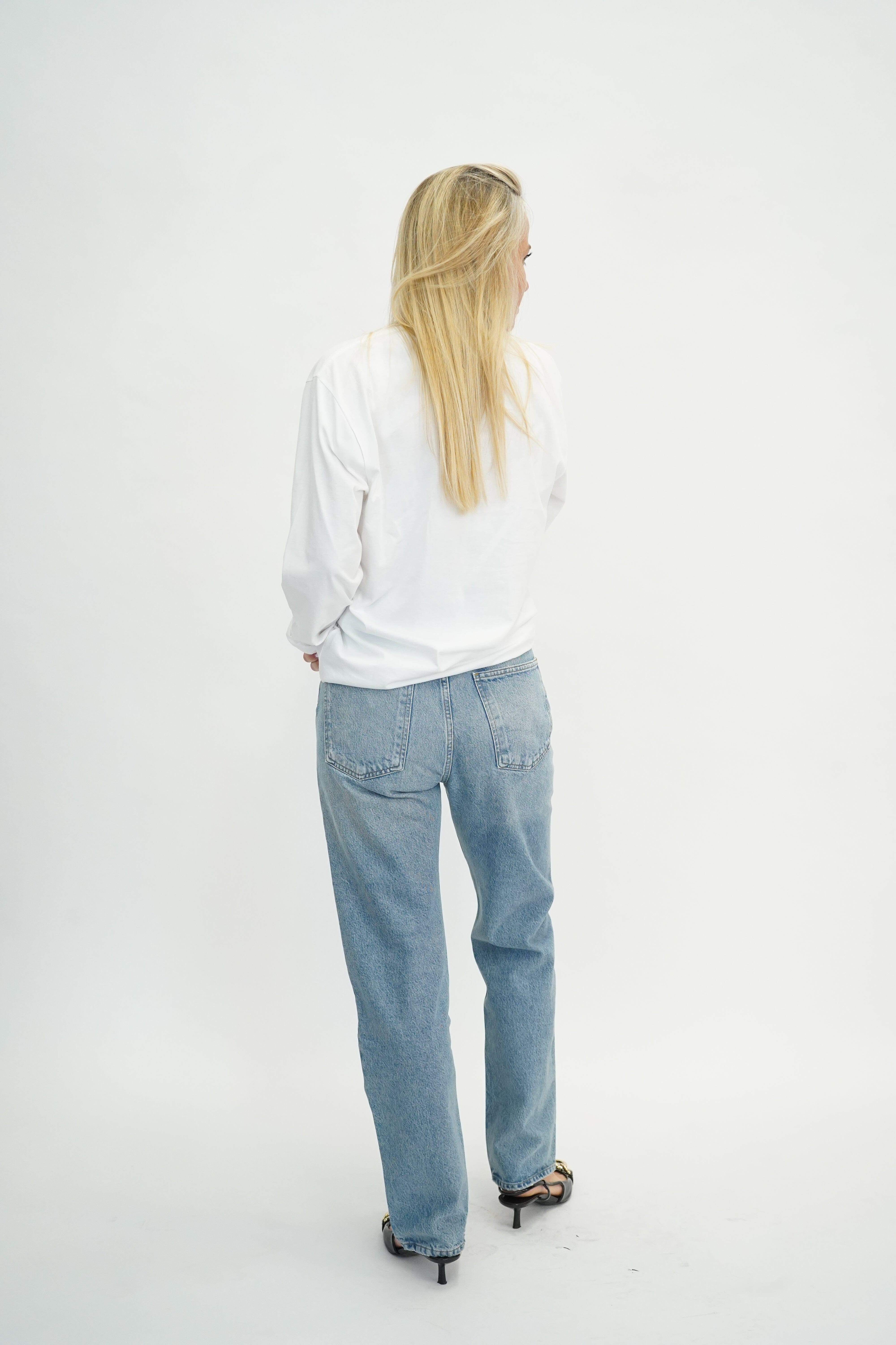 90’S PINCH WAIST IN INFINITE JEANS AGOLDE