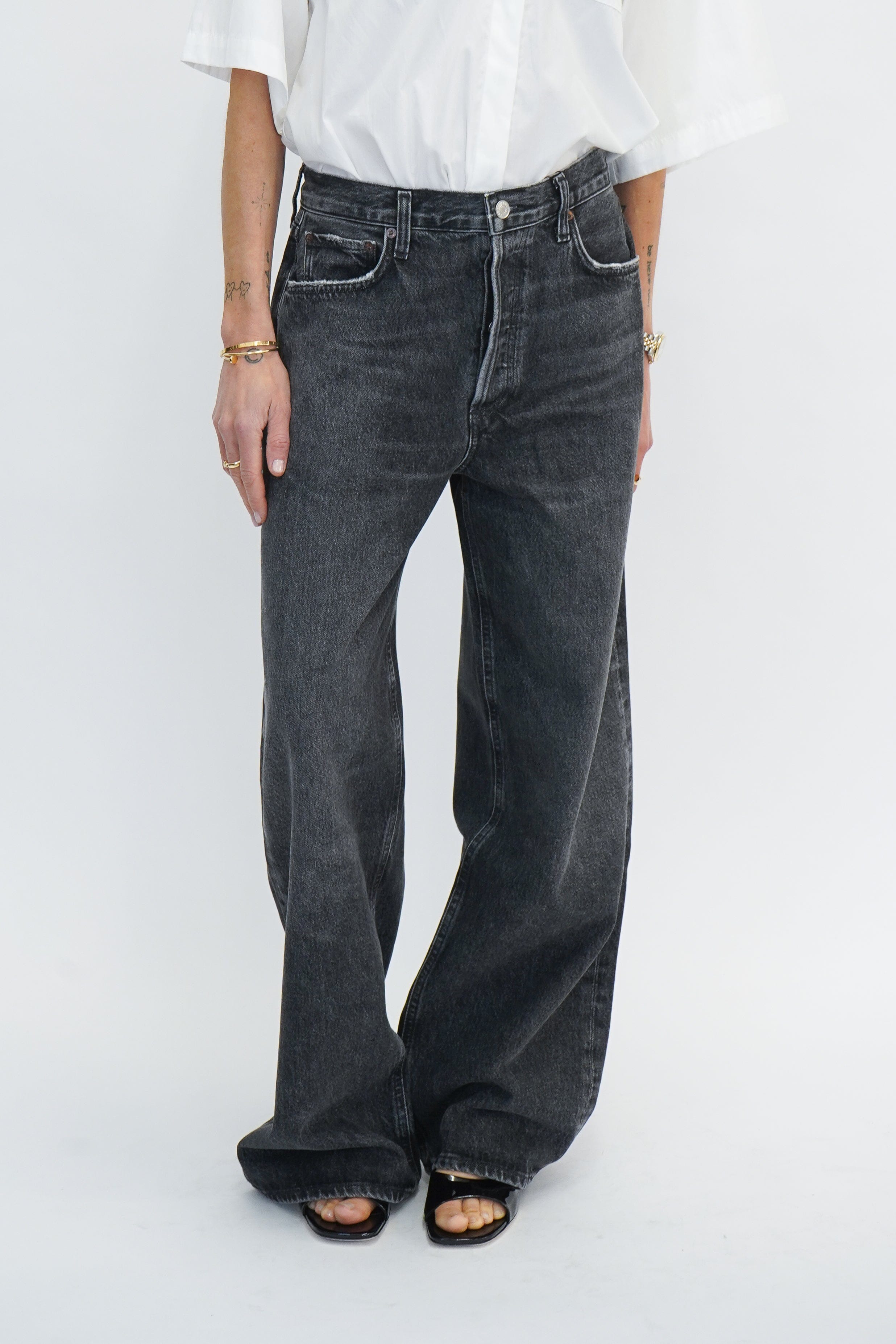 LOW SLUNG BAGGY IN DITCH JEANS AGOLDE