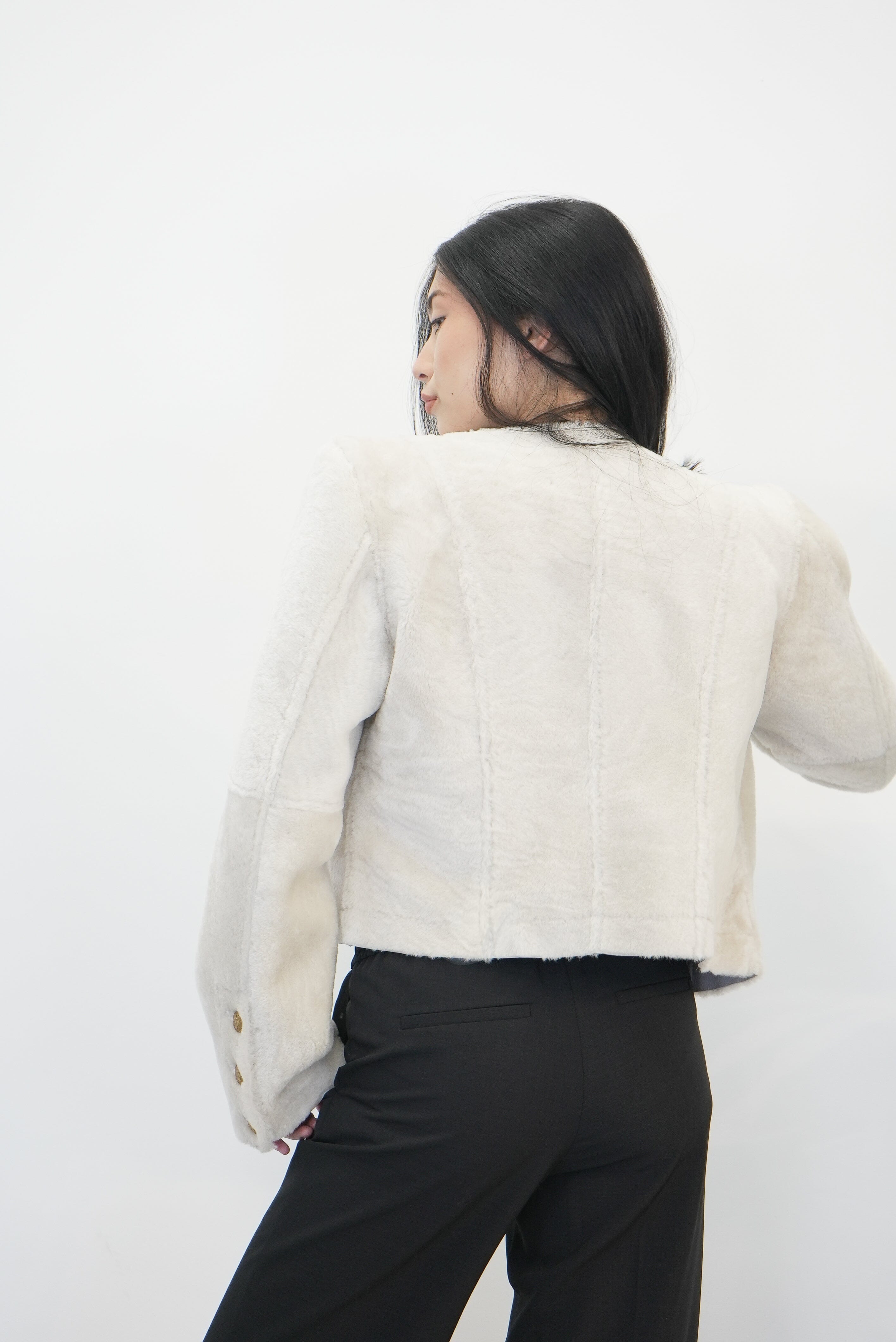 MONTONE SHEARLING ALICE JACKET JACKET HALFBOY