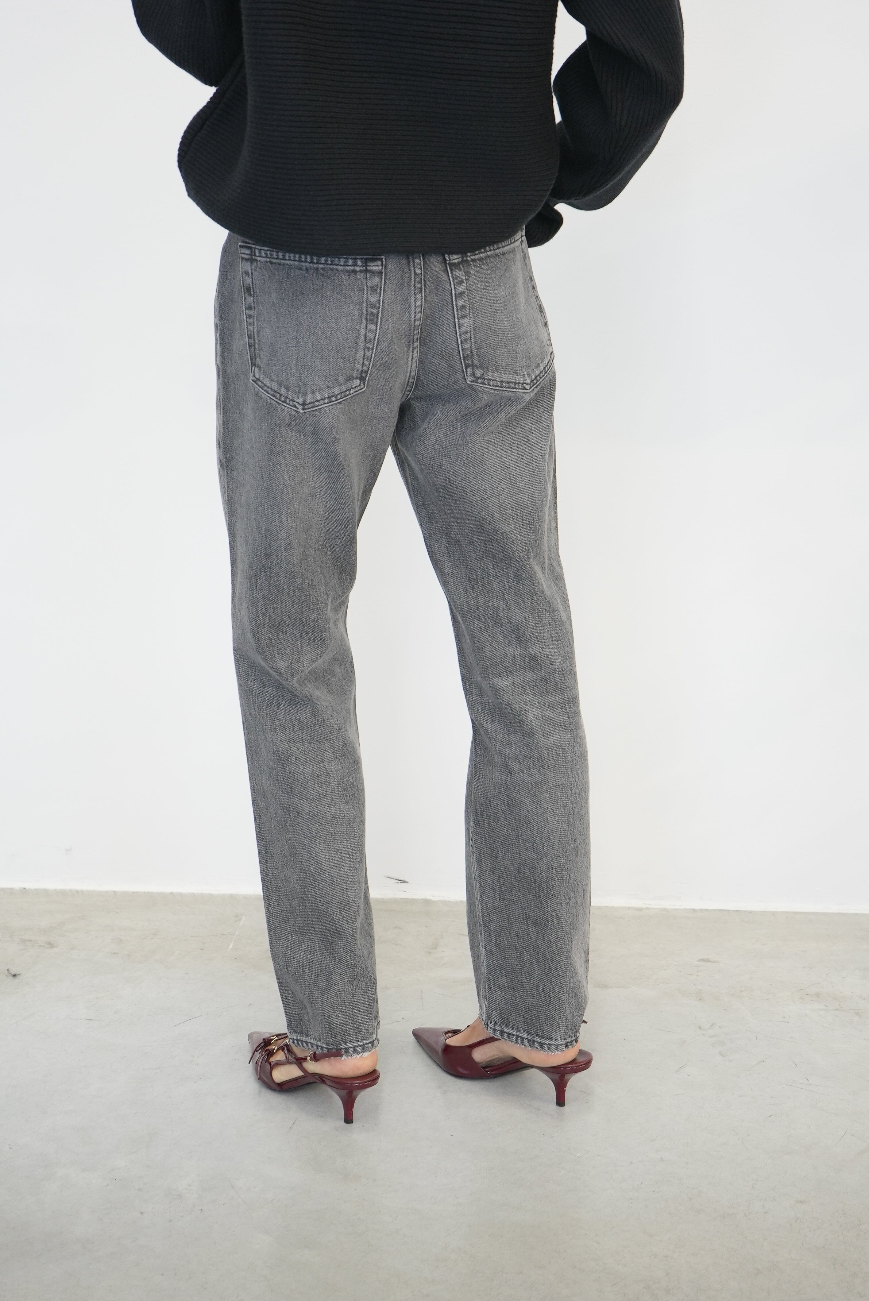 VALEN JEANS MID RISE STRAIGHT IN SPIRIT JEANS AGOLDE