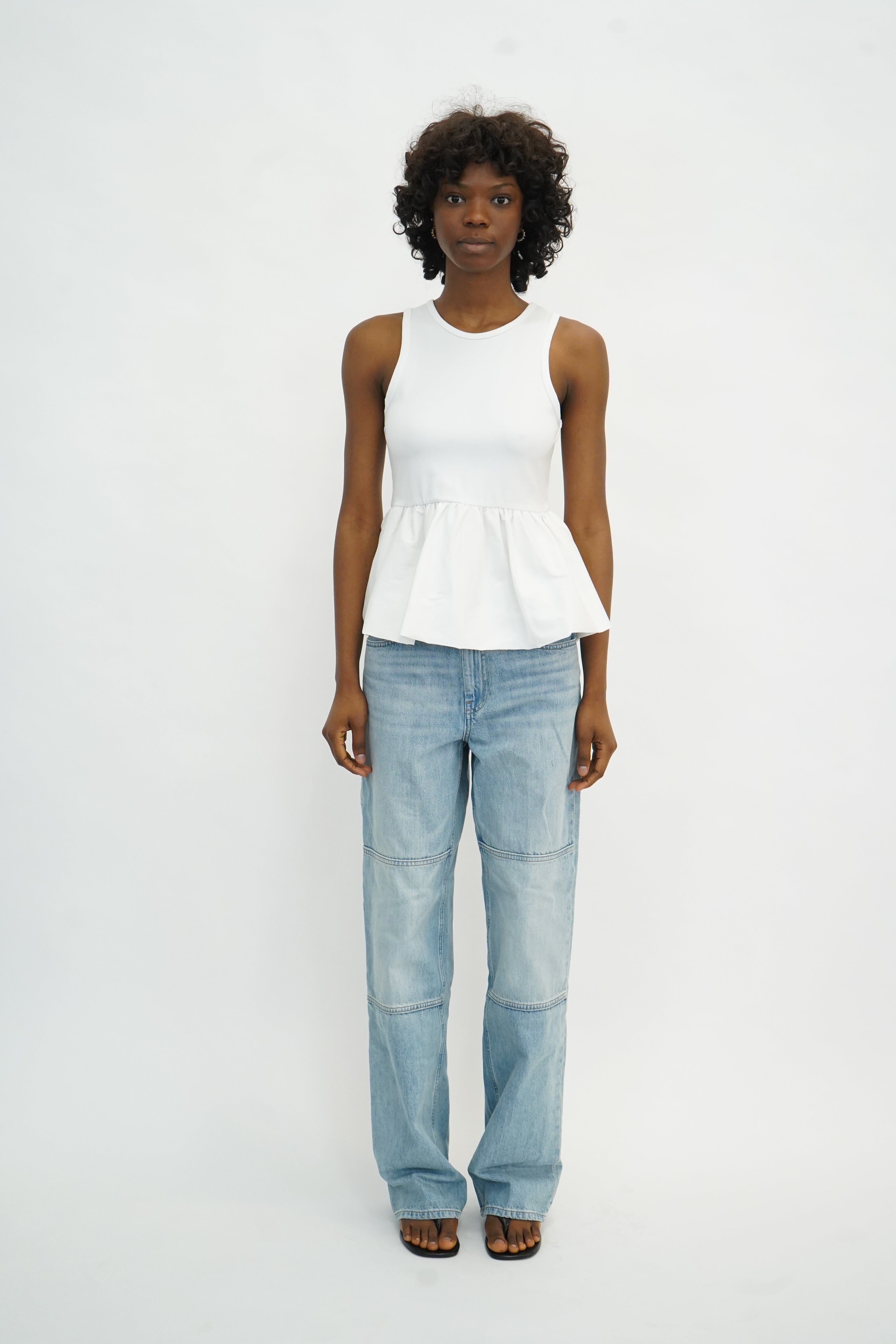 LANZA TOP IN EGRET TOP GESTUZ