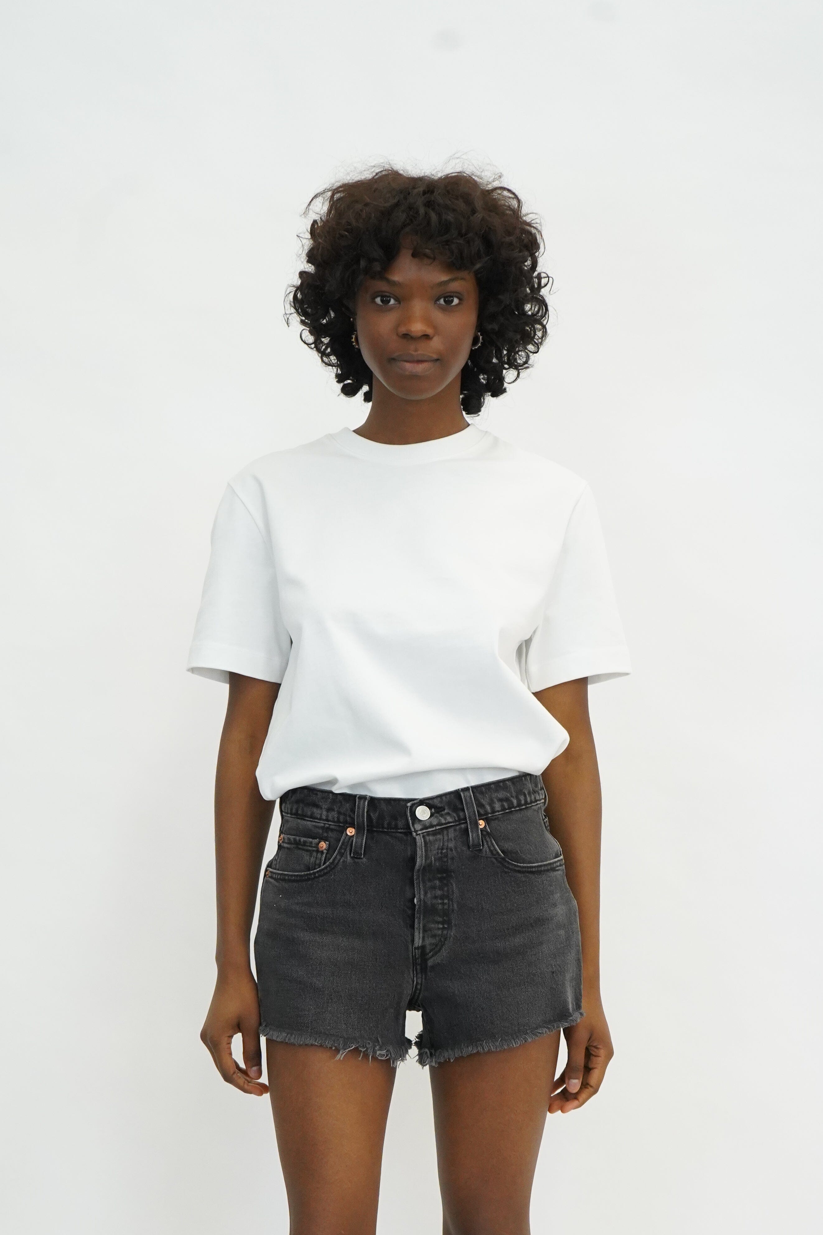 HEAVY COTTON LOGO TEE TEE HELMUT LANG