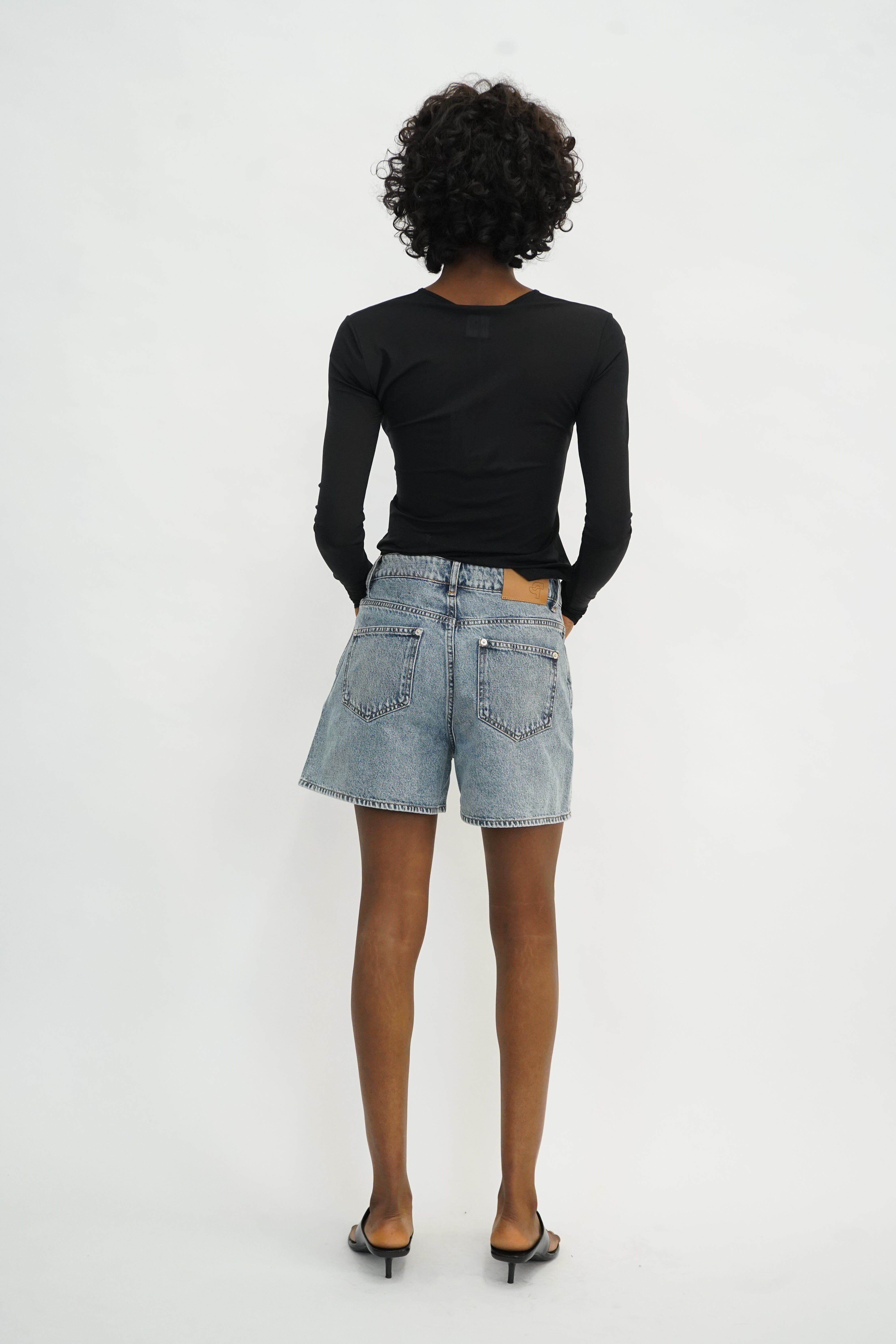 READY DENIM RETRO SHORTS SHORT OVAL SQUARE