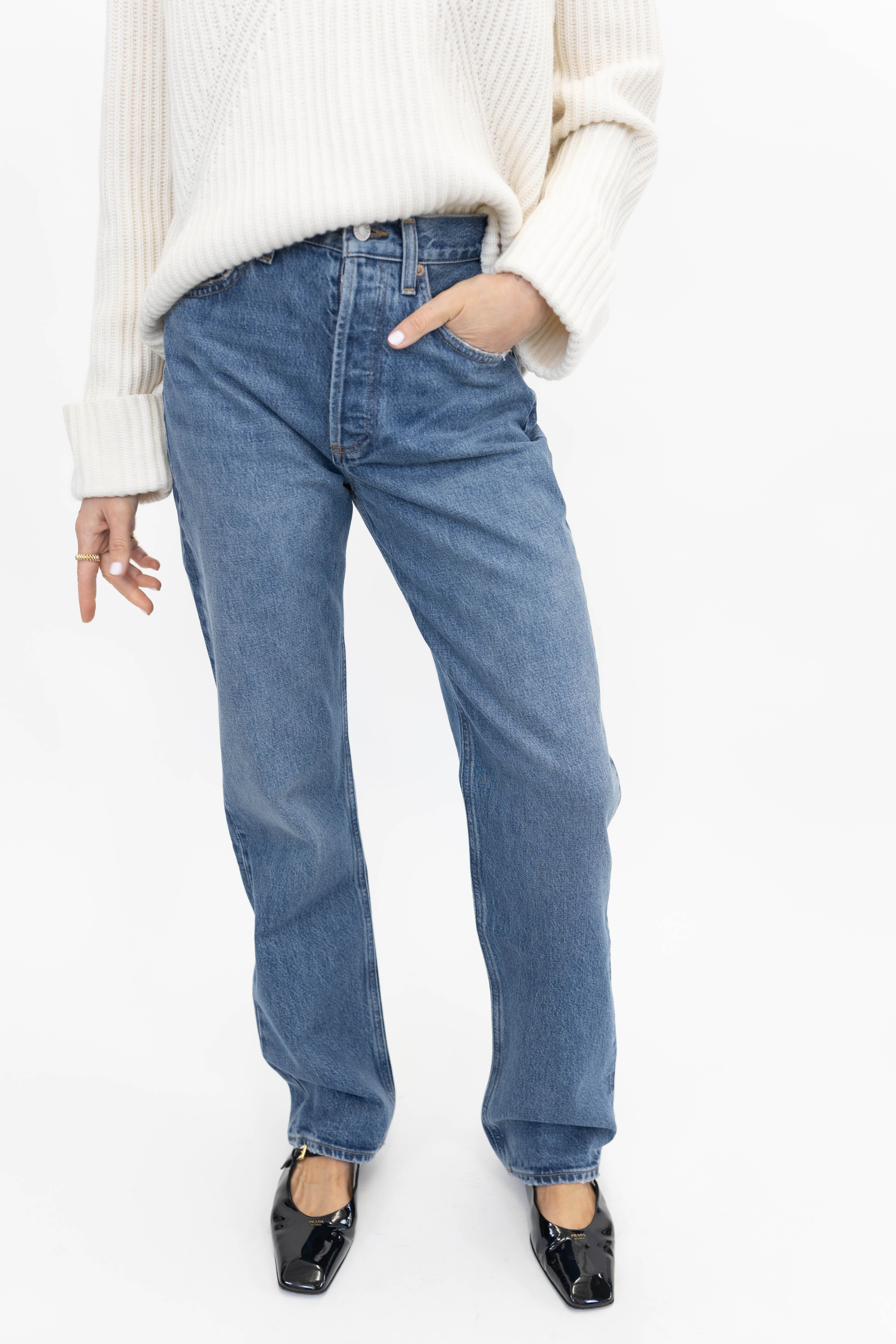 KELLY JEANS IN ESSENCE JEANS AGOLDE