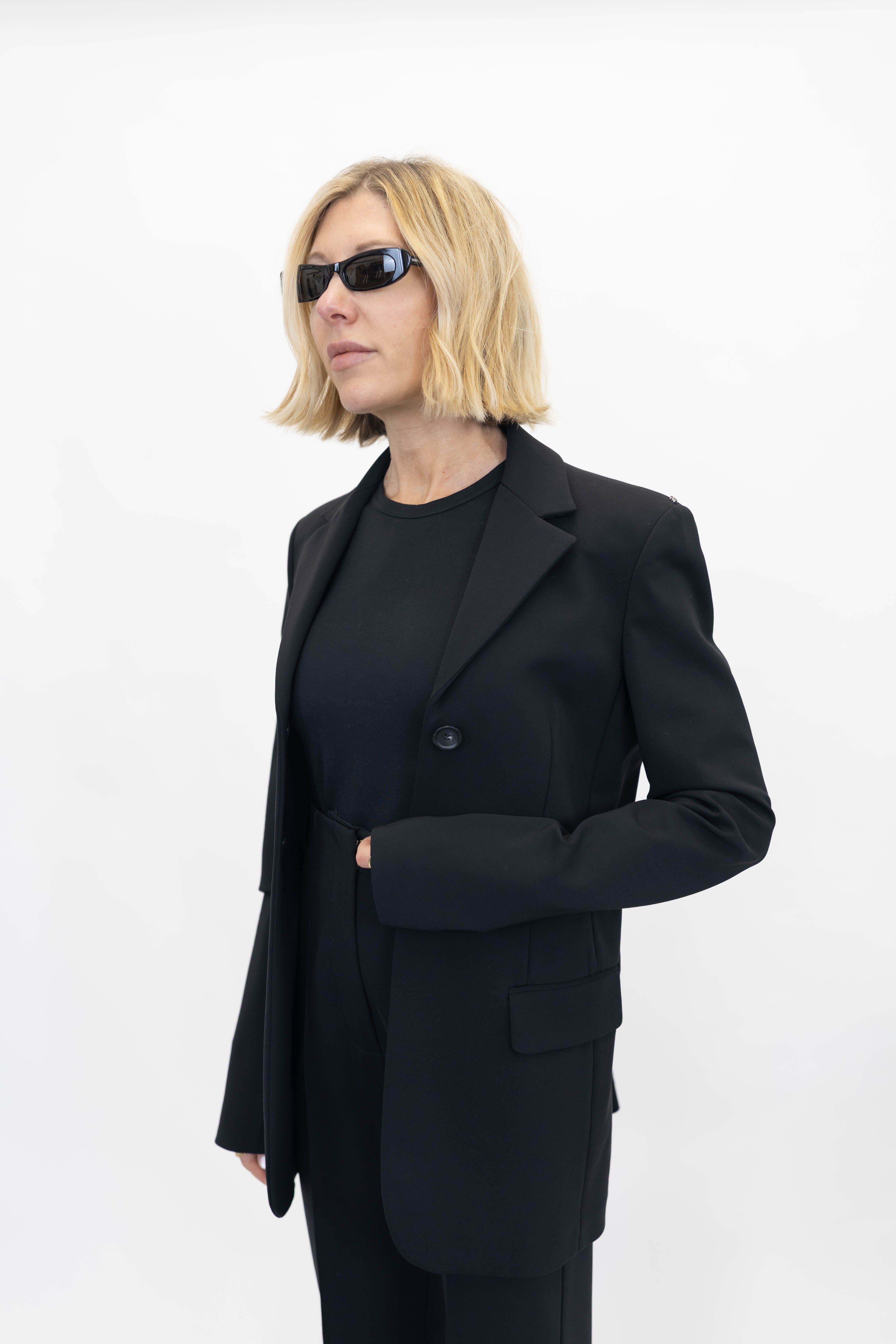 PALO BLAZER IN BLACK BLAZER MAXMARA