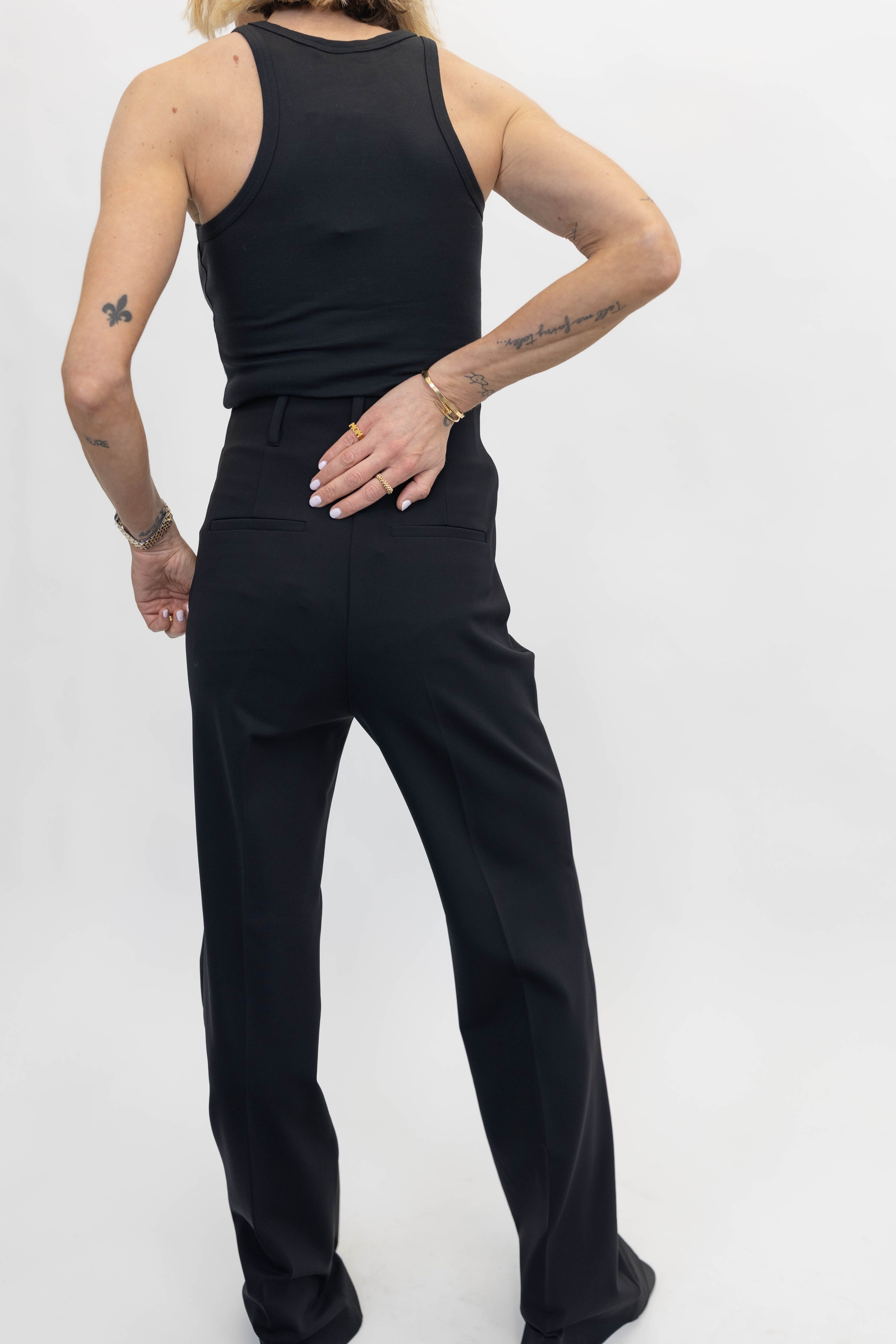 VOLONTA PANTS IN BLACK PANTS MAXMARA