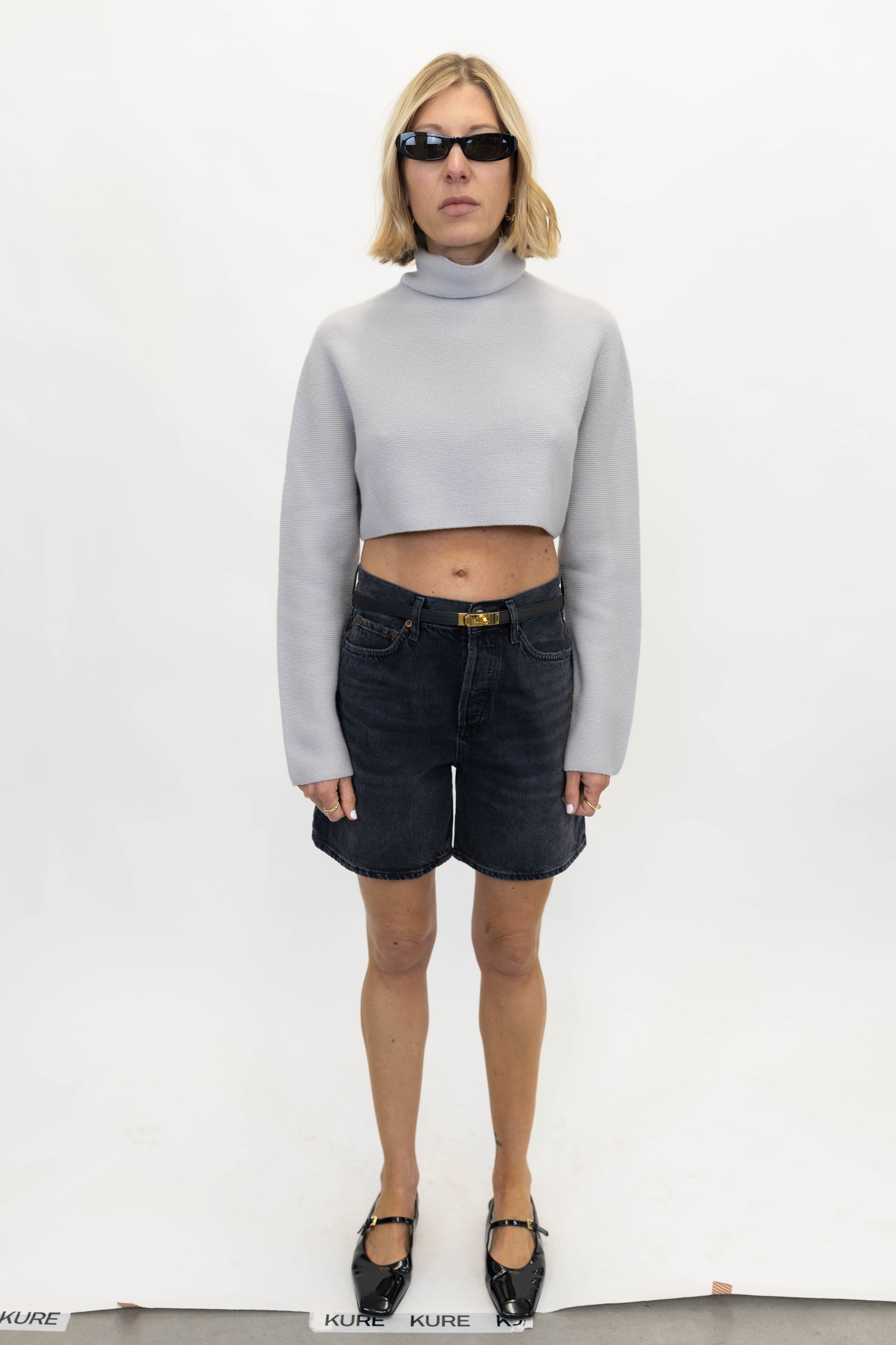 KAVIN TURTLENECK SWEATER IN PEARL SWEATER CHRISTIAN WIJNANTS