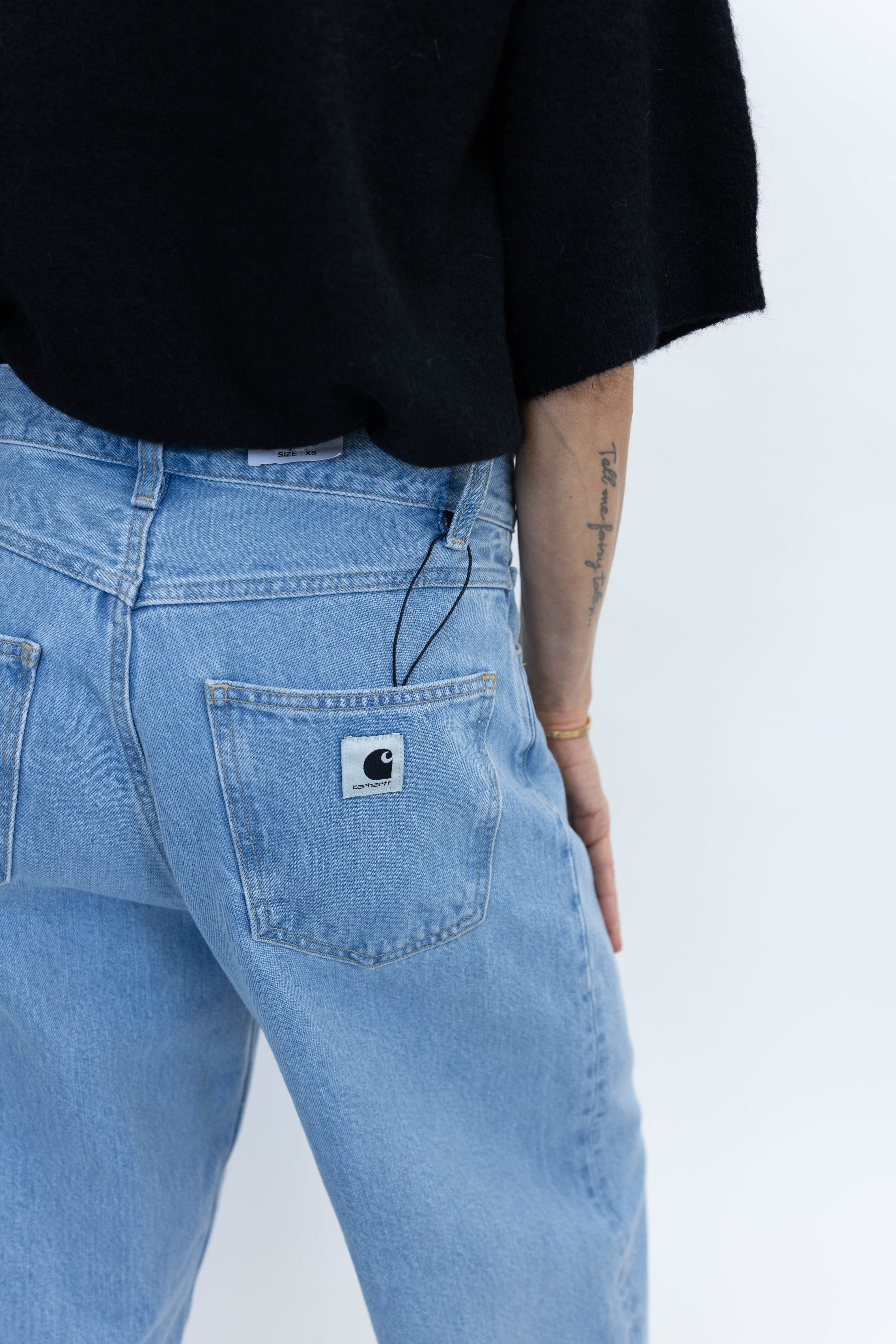 BRANDON IN STONEBLEACHED JEANS CARHARTT