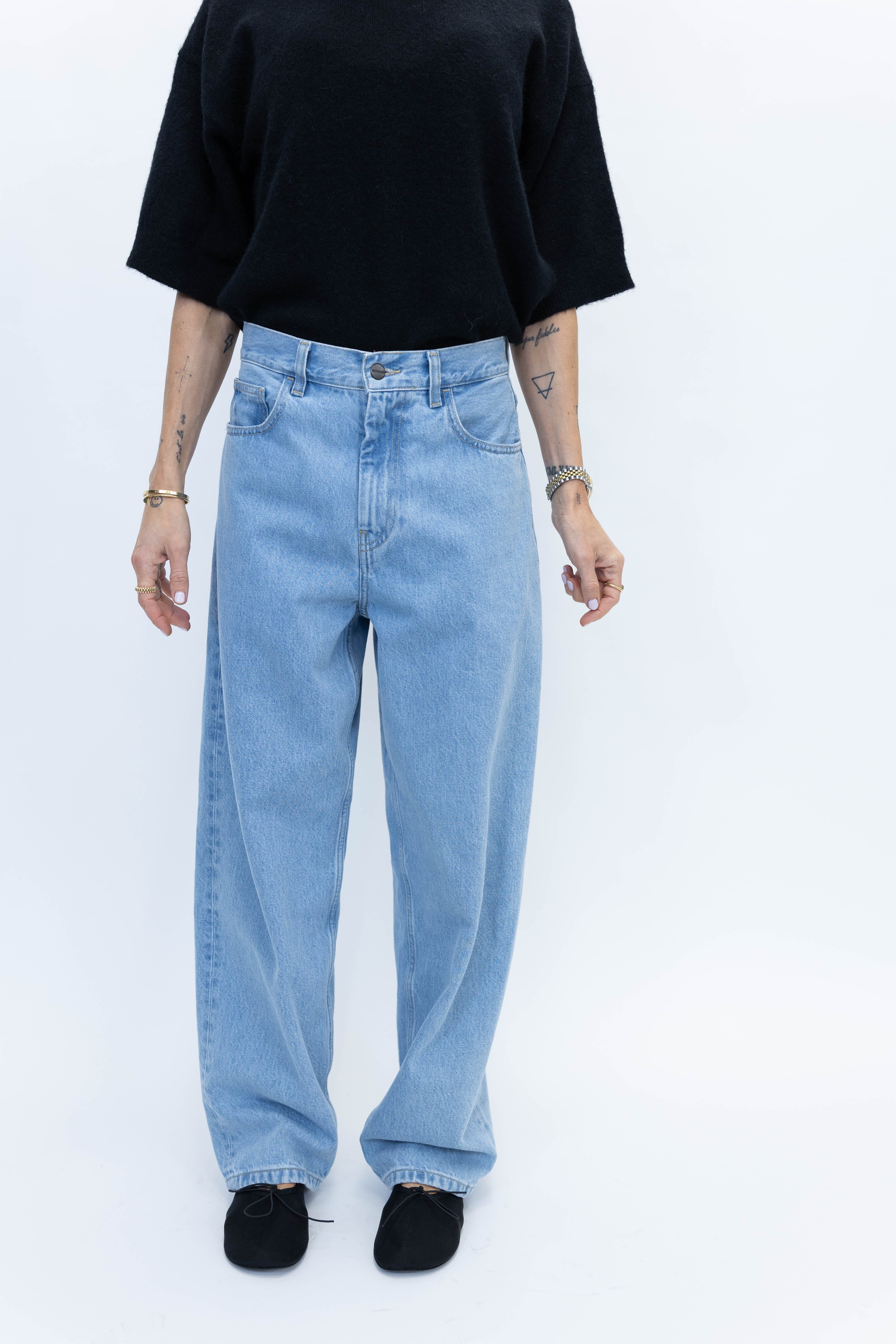 BRANDON IN STONEBLEACHED JEANS CARHARTT