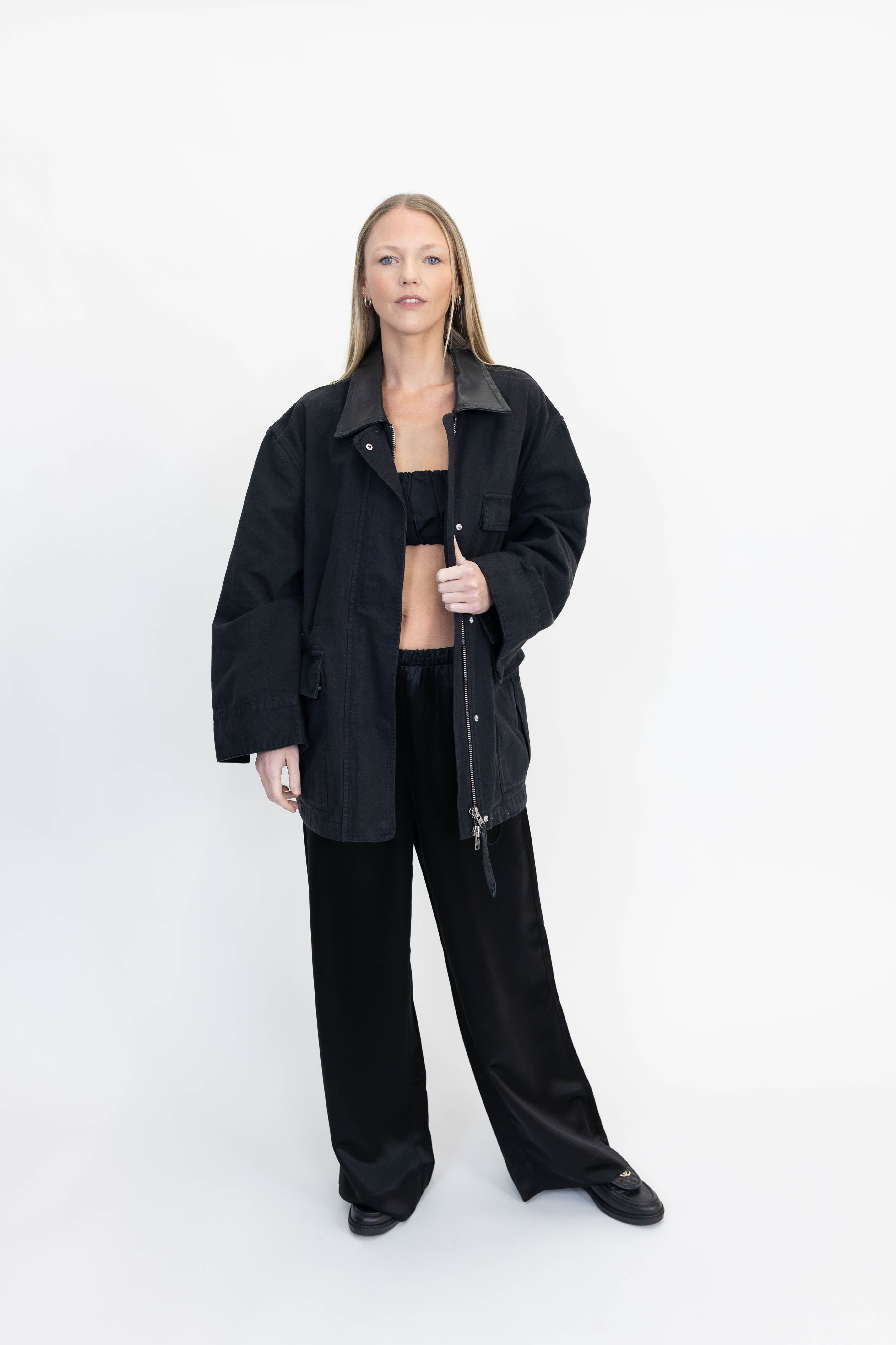 MINJA JACKET IN BLACK JACKET STAND STUDIO