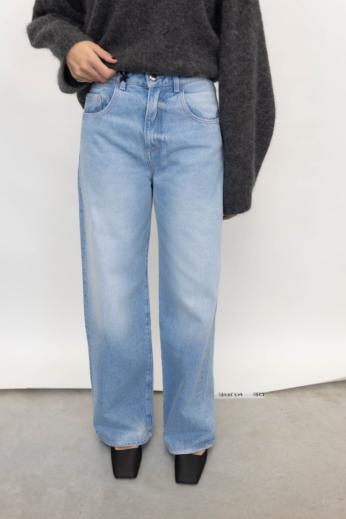 POPPY ECO WIDE LEG IN CLOUD