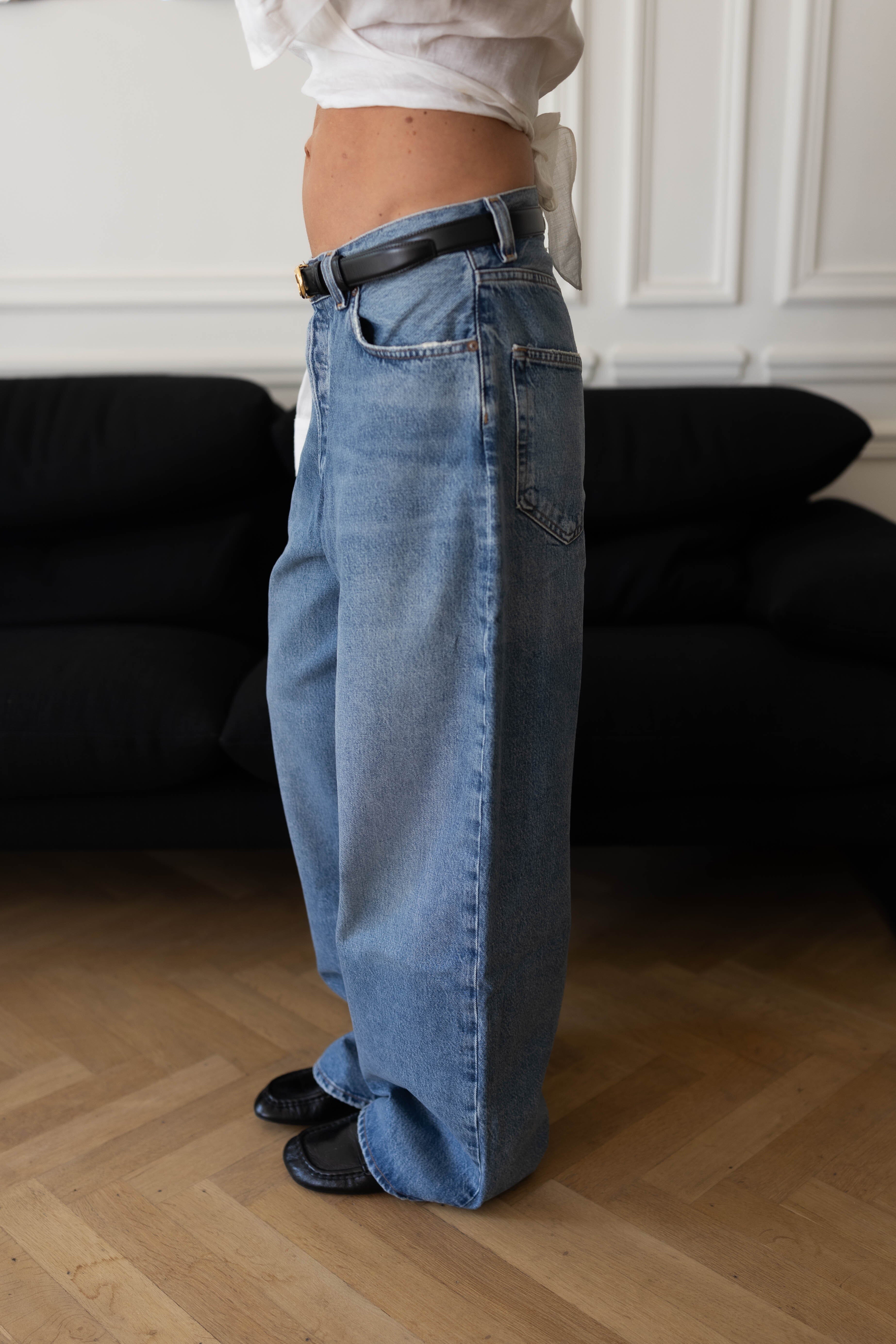 ROUNDED BAGGY JEANS DOWNPLY JEANS AGOLDE