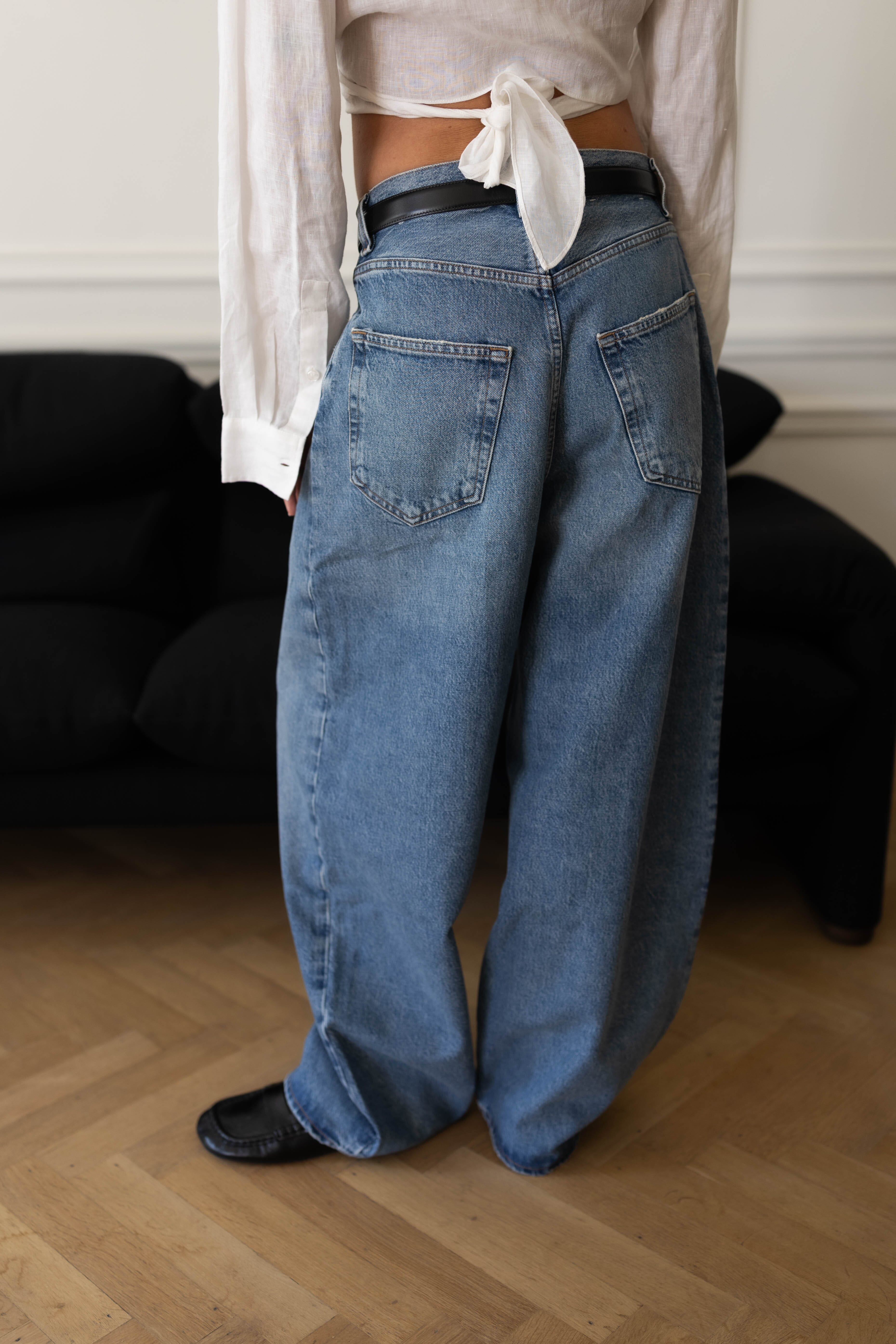 ROUNDED BAGGY JEANS DOWNPLY JEANS AGOLDE