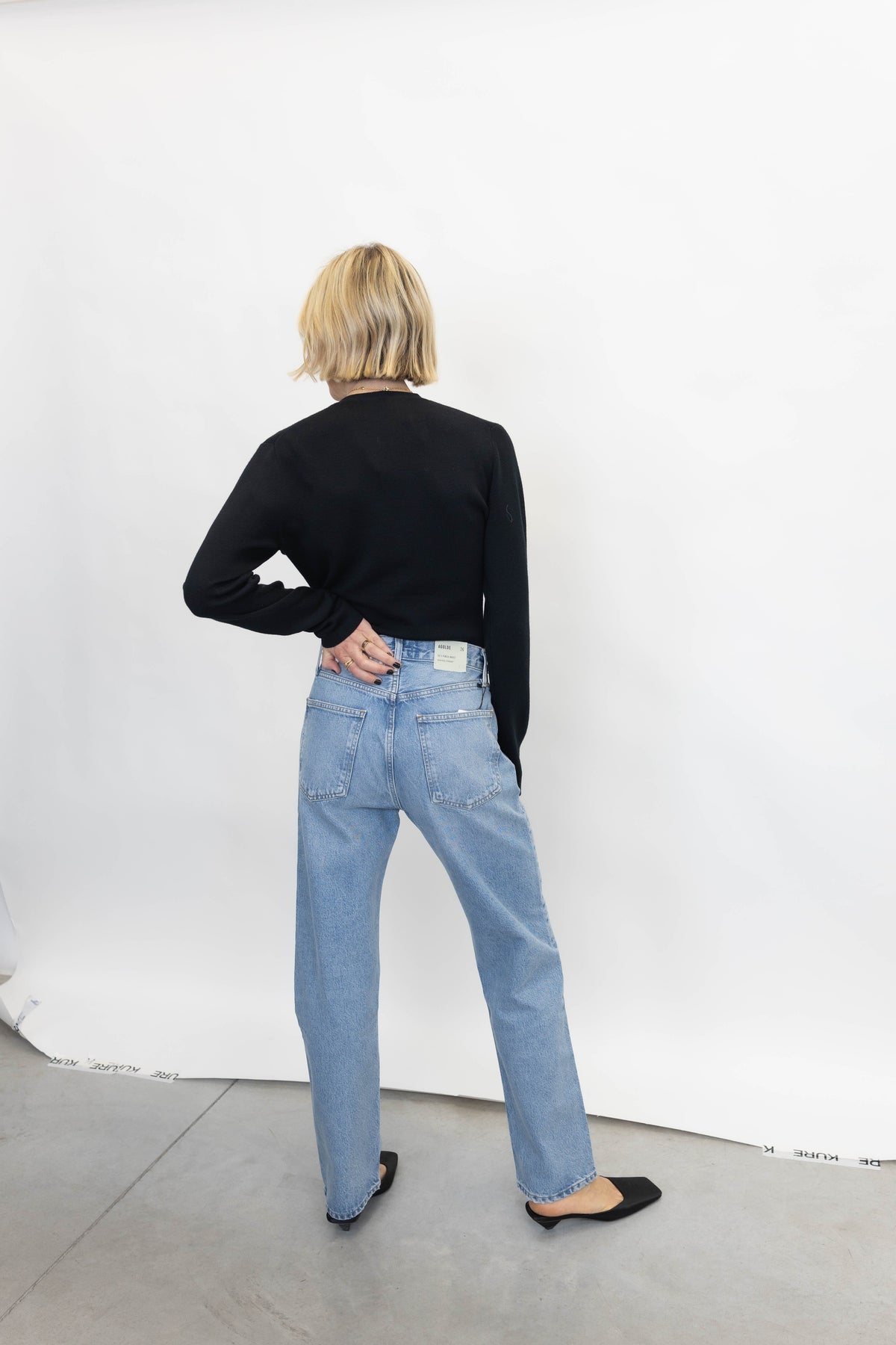 90’S PINCH WAIST IN INFINITE JEANS AGOLDE