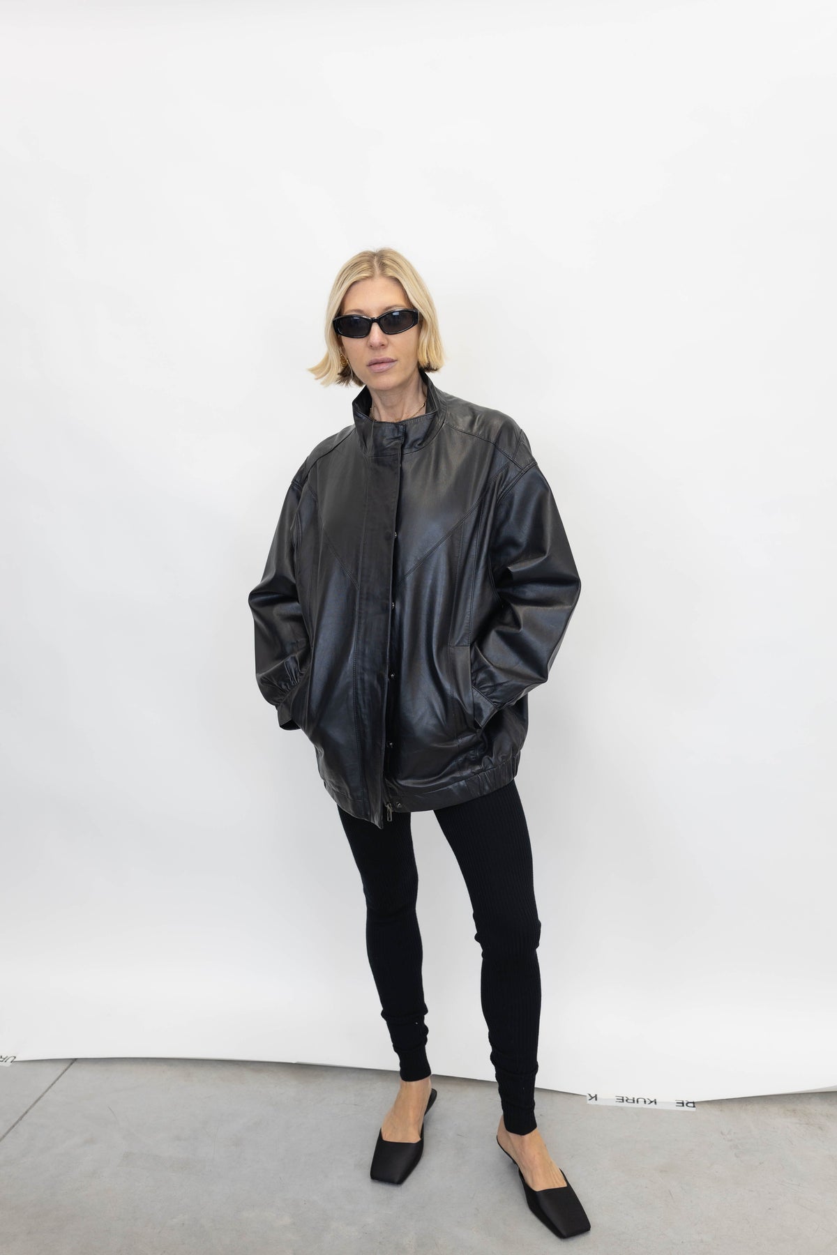 THE GARMENT SOHO BOMBER IN BLACK JACKET THE GARMENT