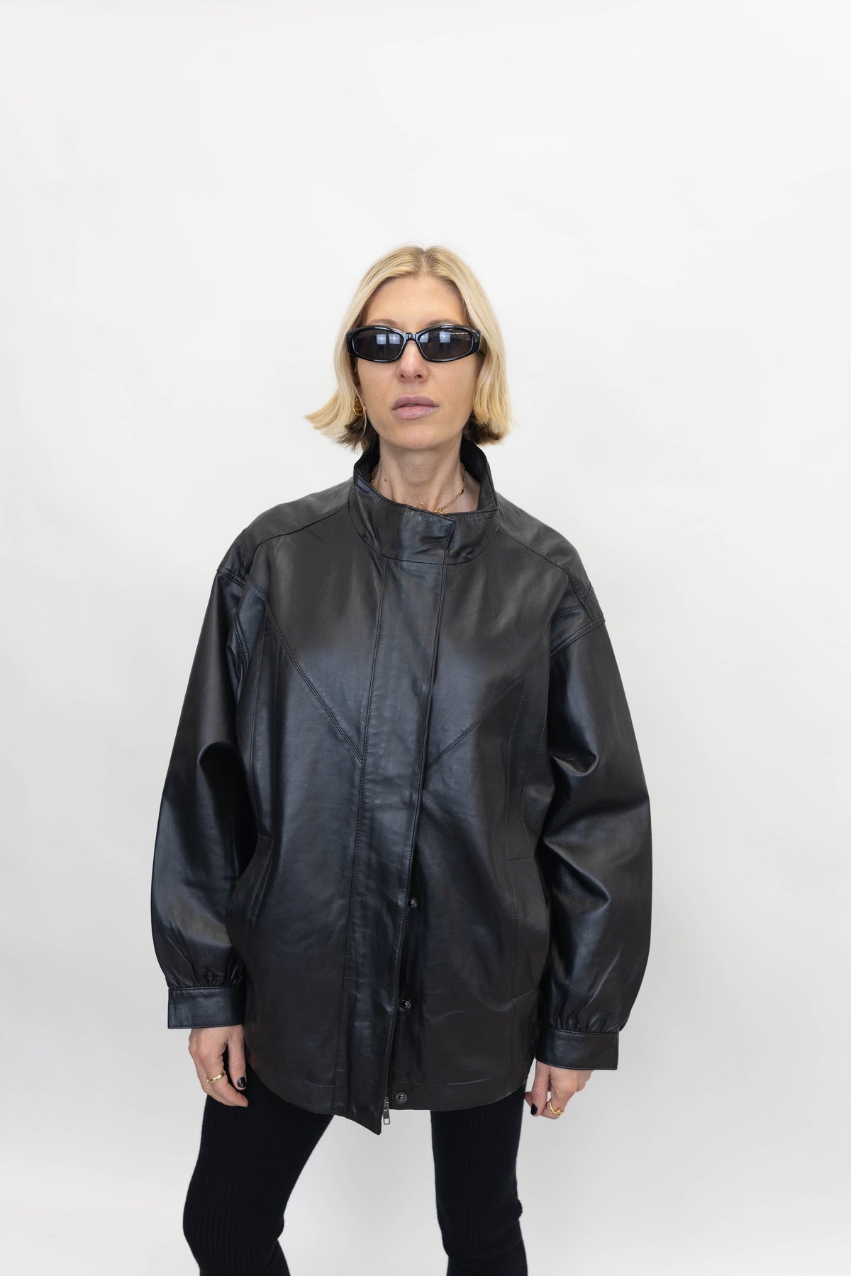 THE GARMENT SOHO BOMBER IN BLACK JACKET THE GARMENT