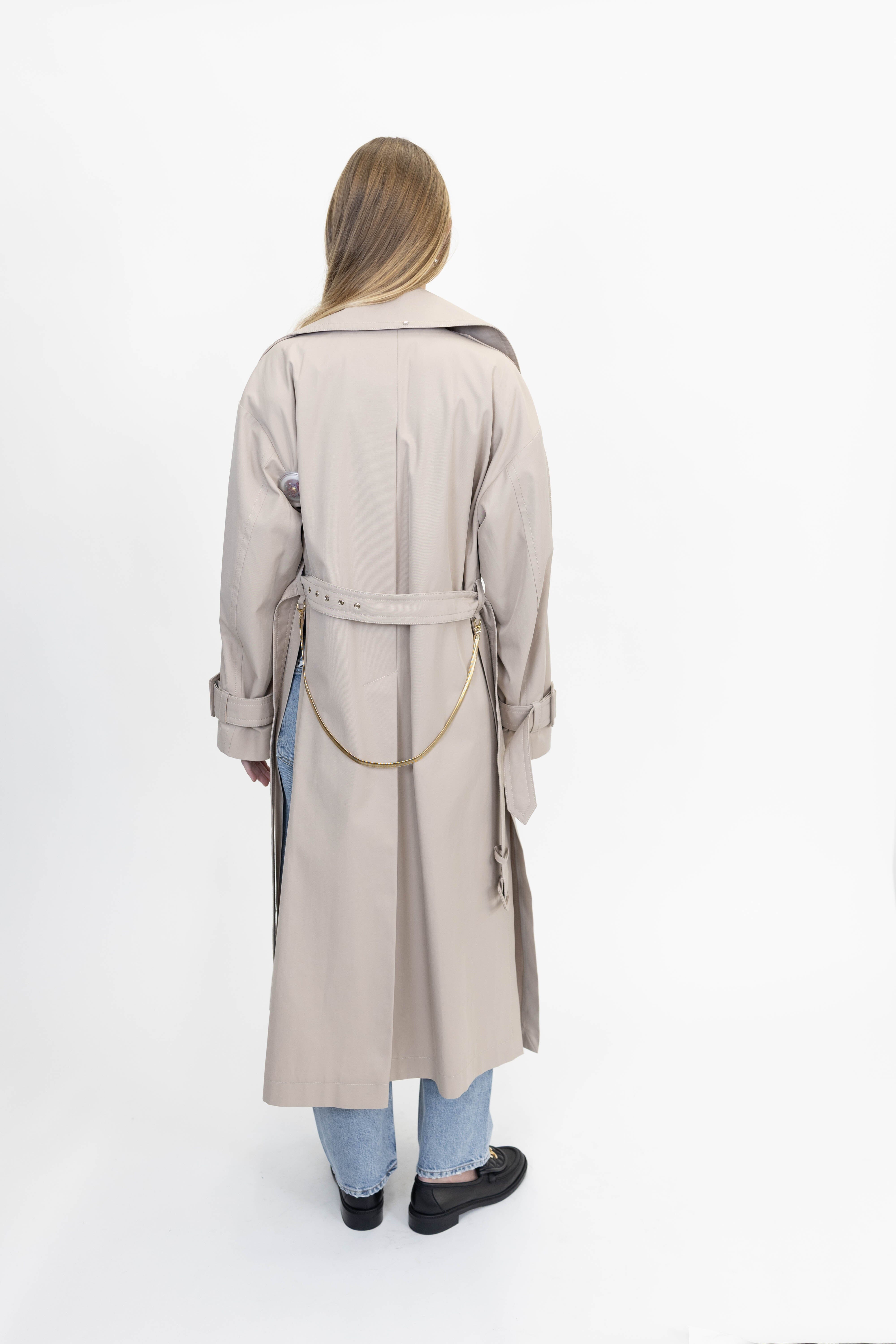 GOCCE TRENCH IN BEIGE TRENCH MAXMARA