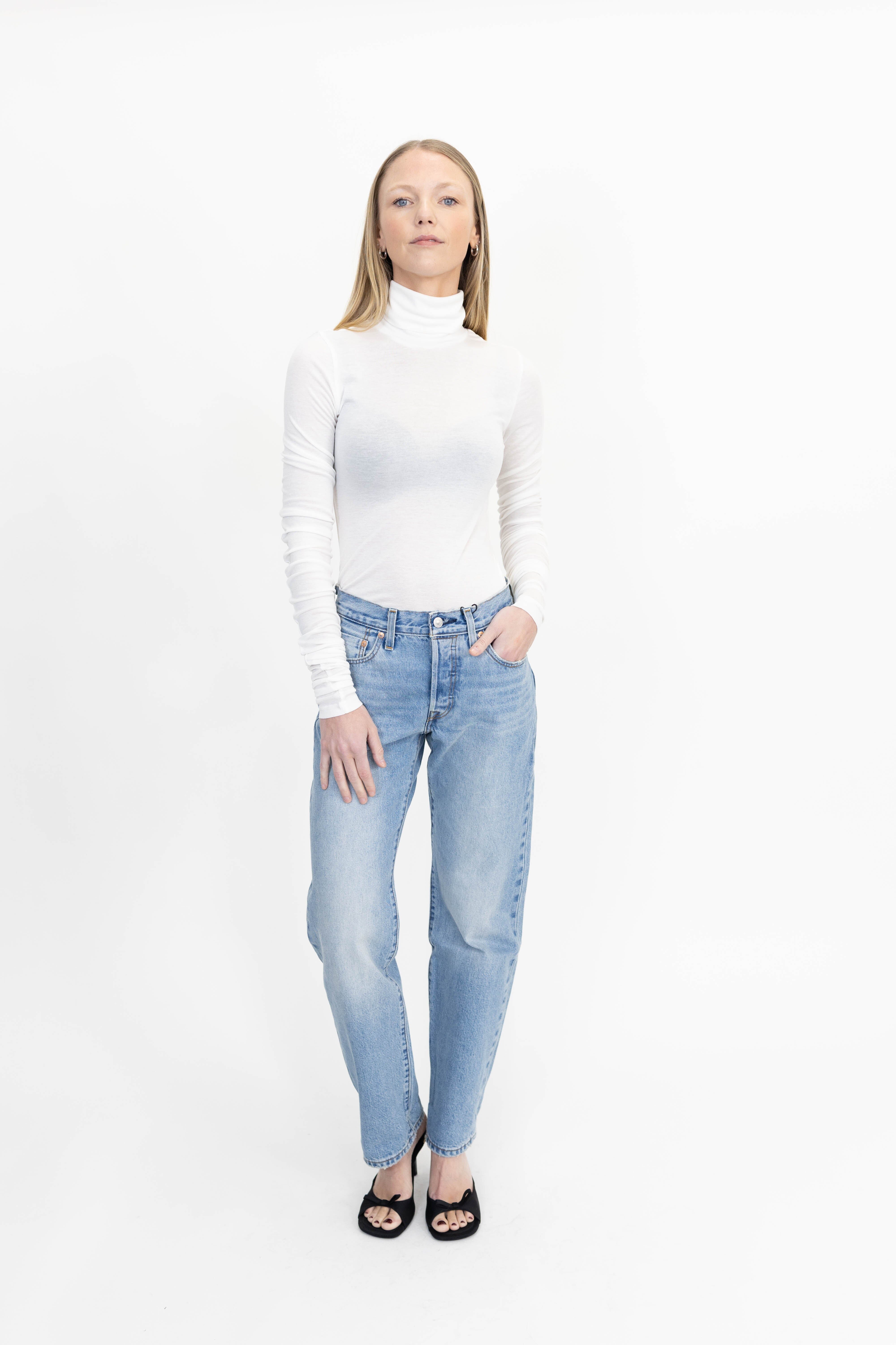 BREE LONG IN CREAM TOP THE GARMENT