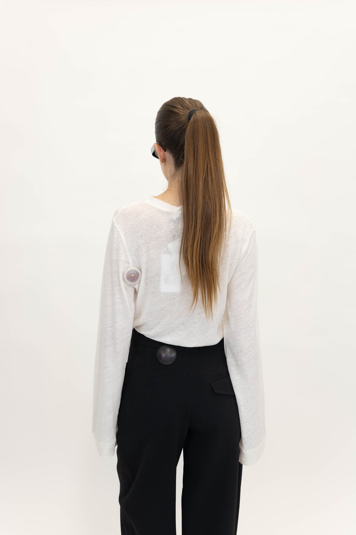 PSALM BOYISH HEAVY CREPE PANTS PANTS KURE