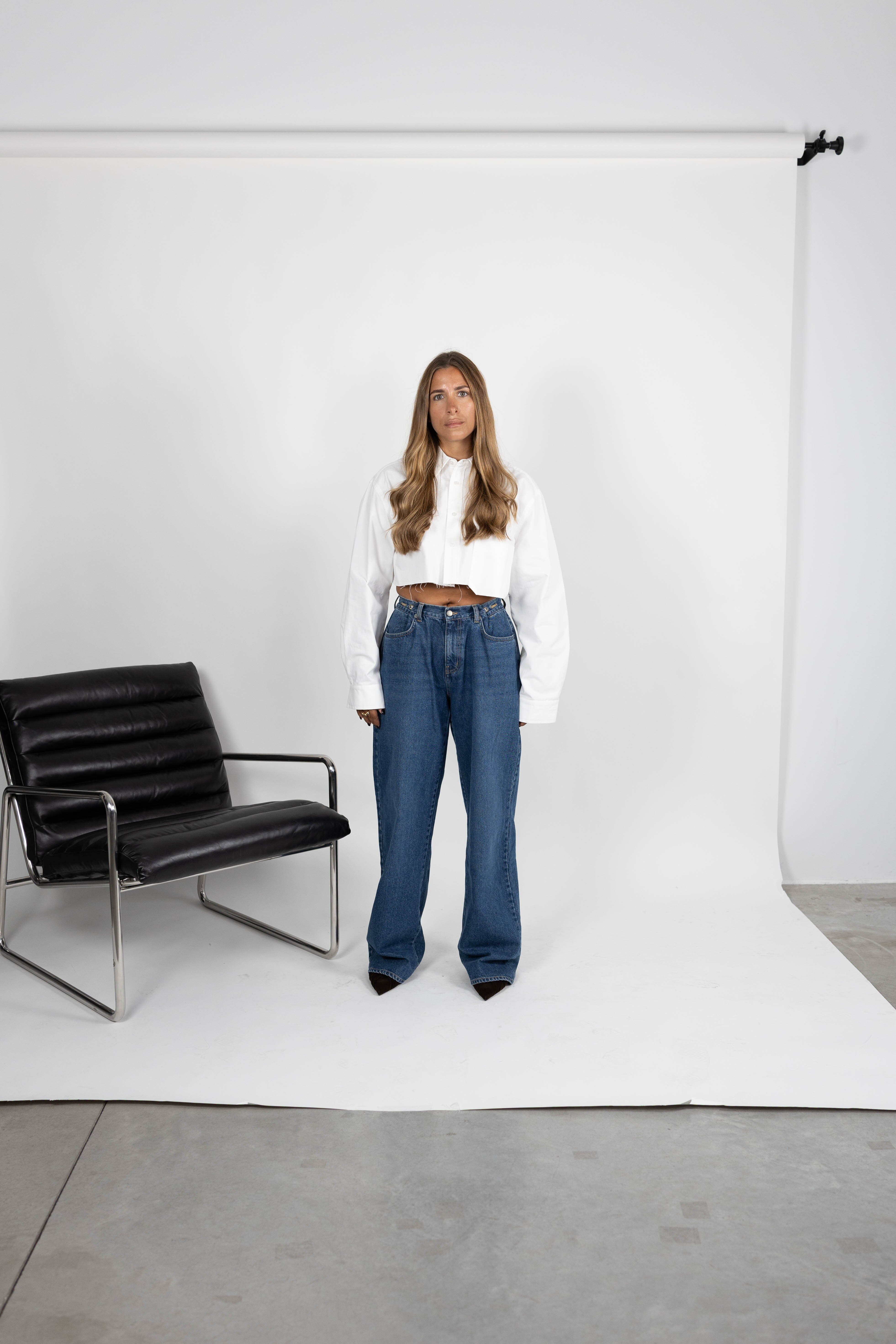 SELEN CROPPED SHIRT SHIRT KURE