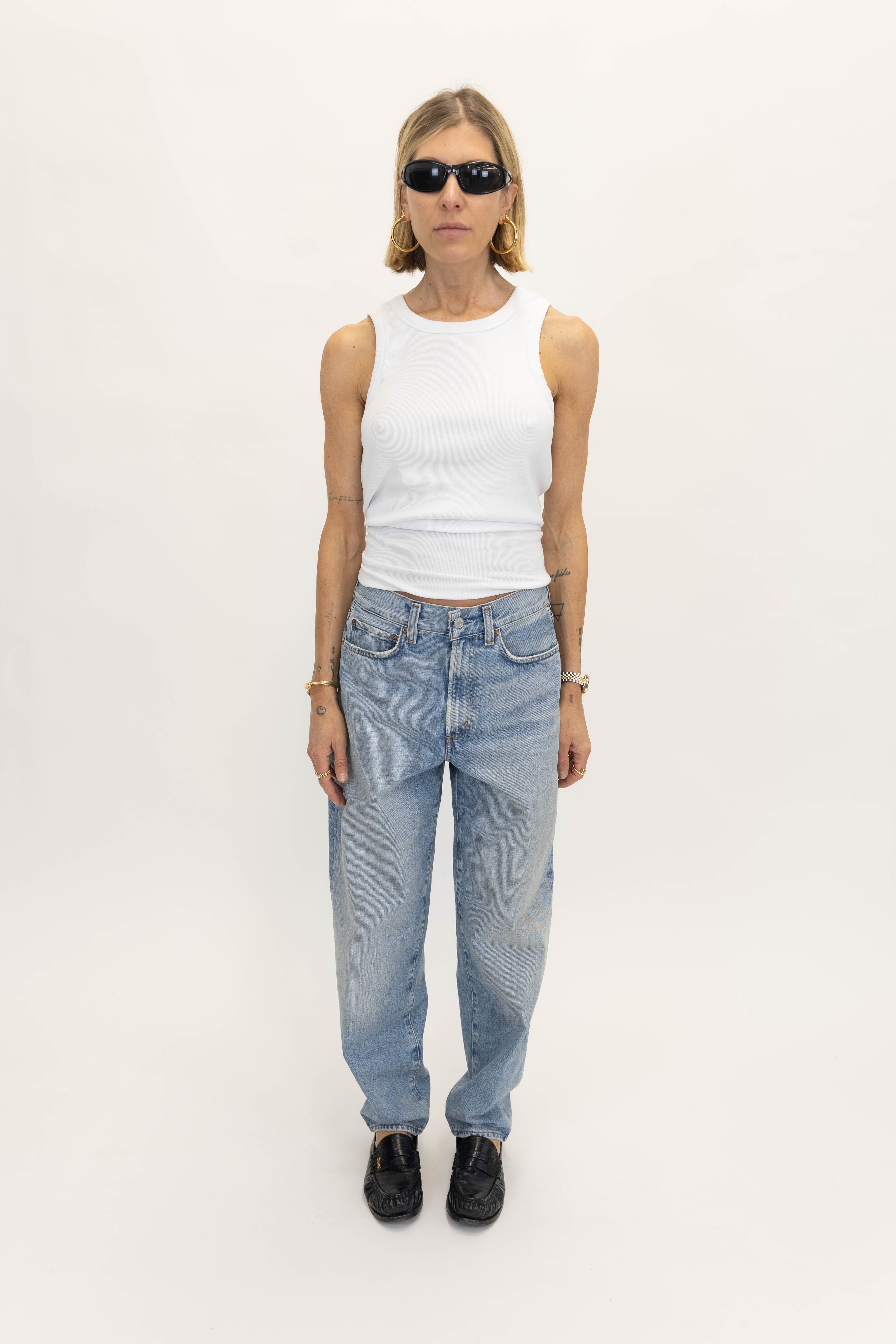 80'S JEANS IN ORBITAL JEANS AGOLDE