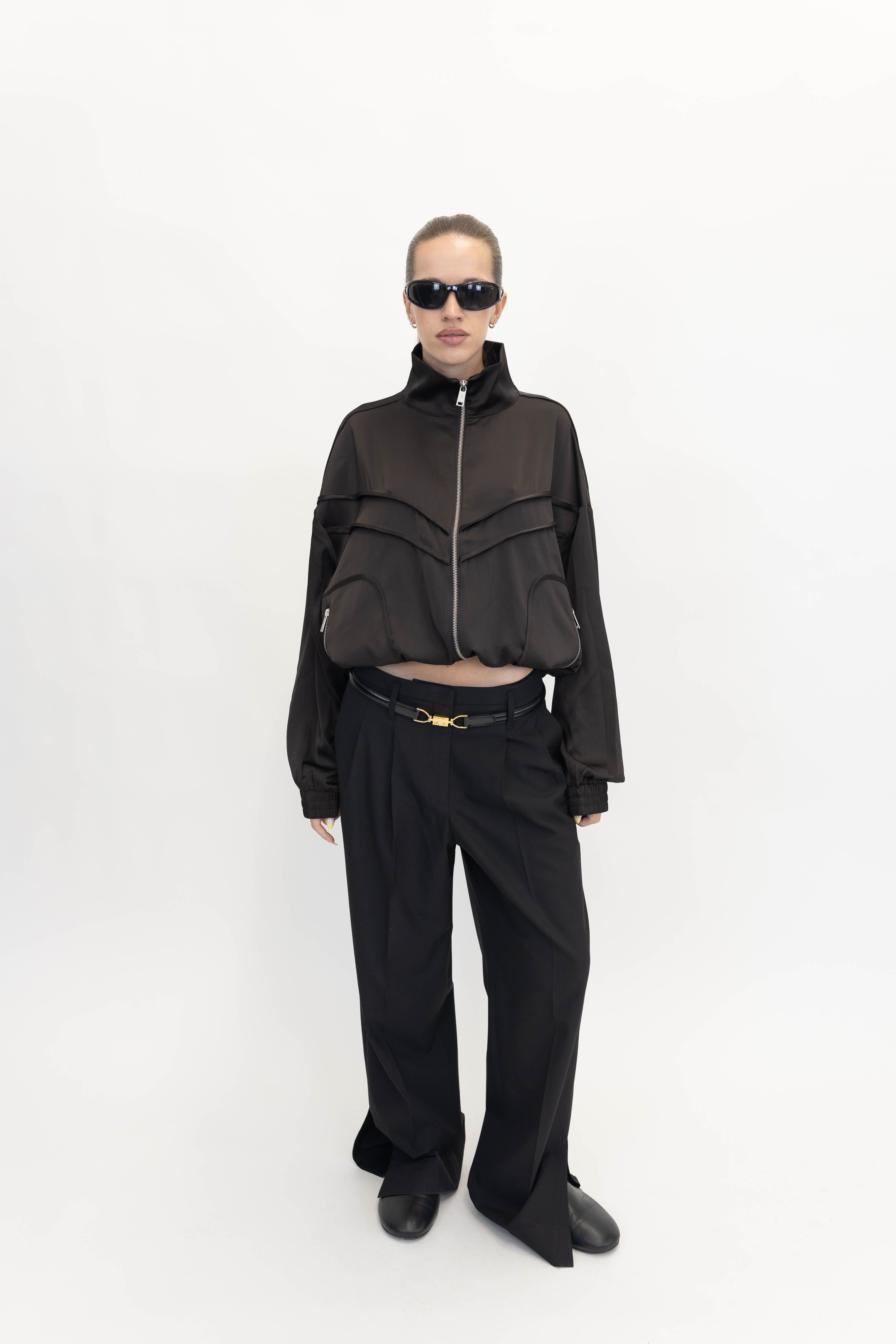 DARZI JACKET IN GANACHE IN BROWN JACKET GESTUZ