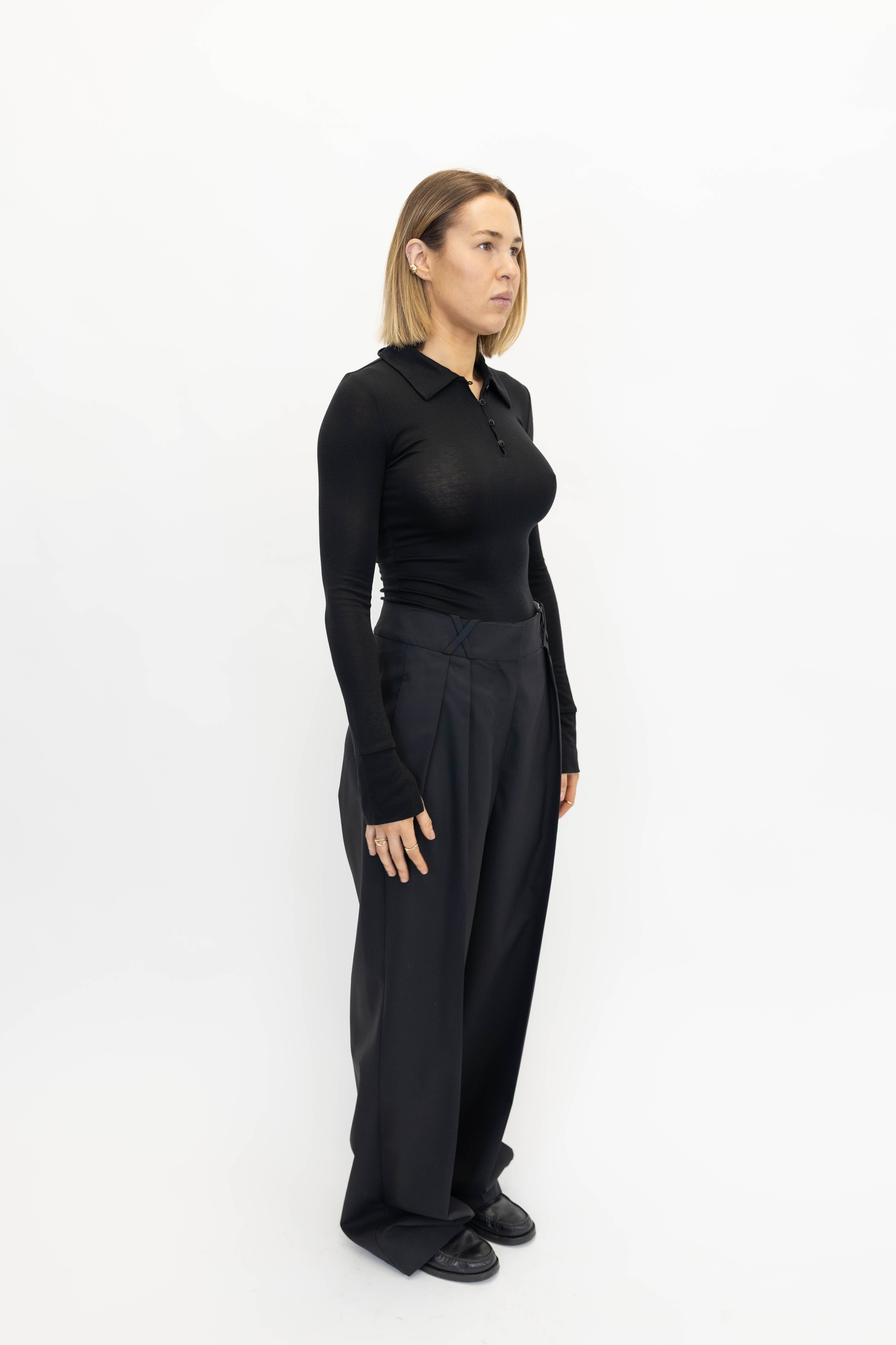 FRANSJE LOOSE FIT TAILORED PANTS PANTS ROHE