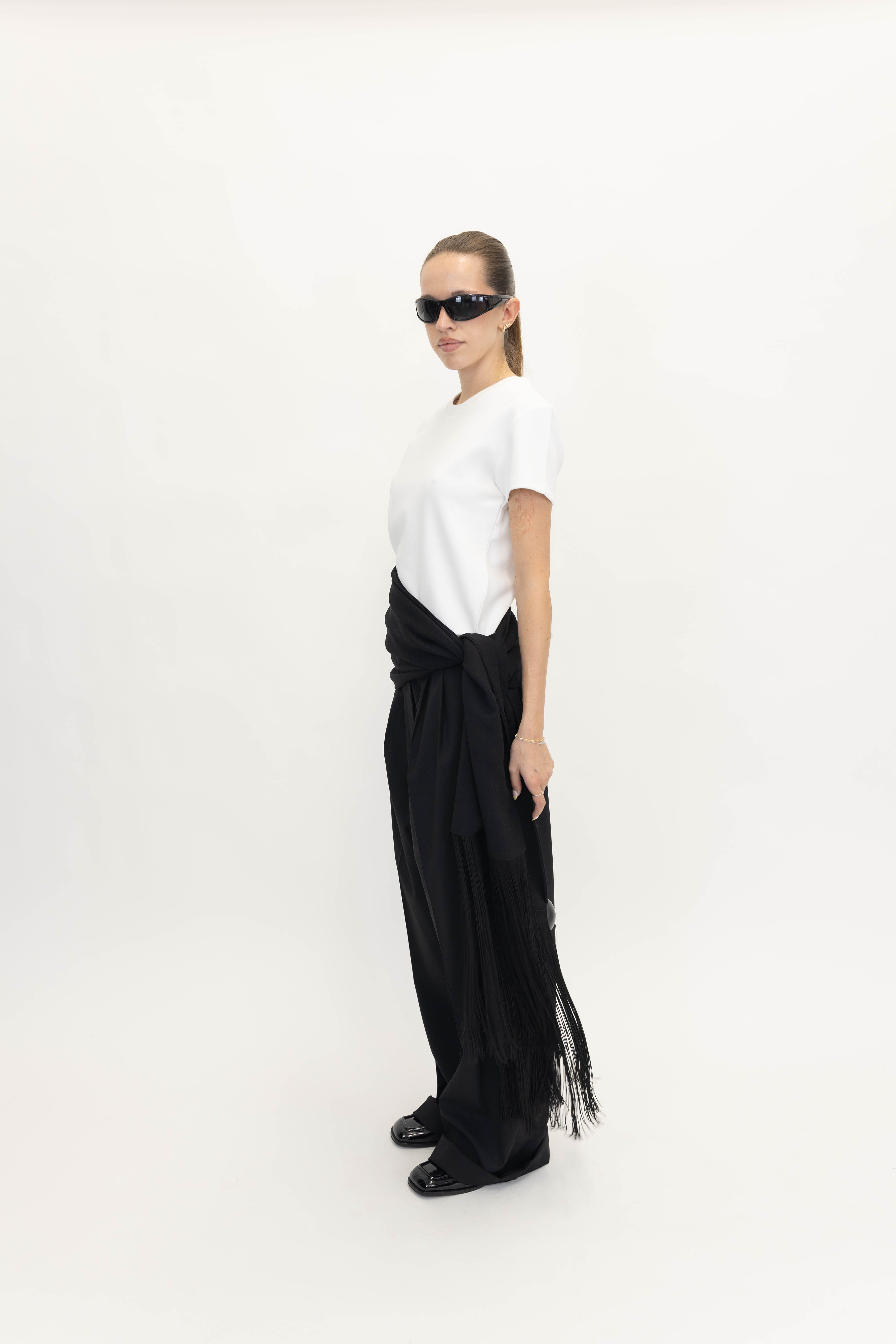 FRINGE MAXI SCARF SCARF STUDIO CUT