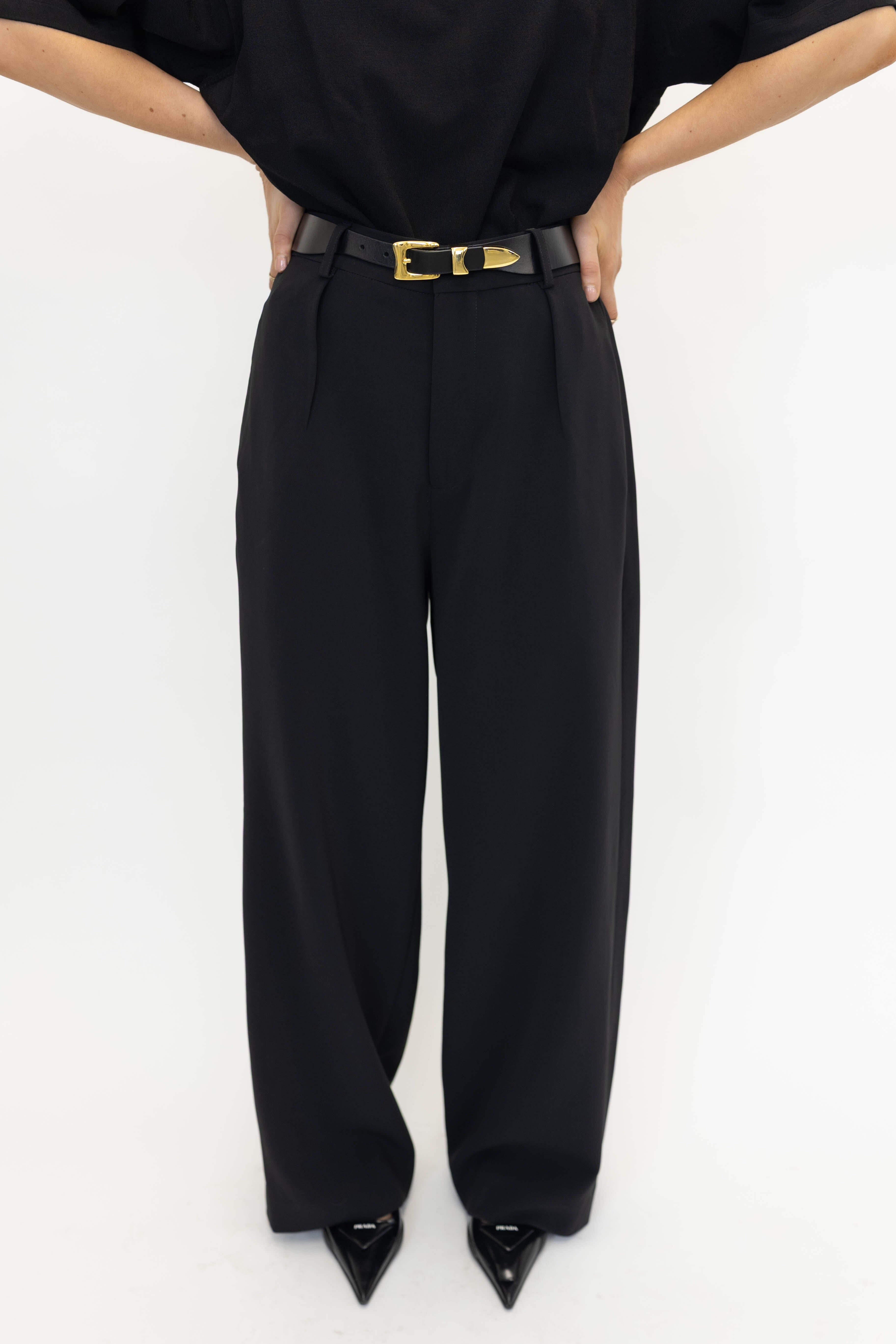 CAMILLE PANTS IN BLACK PANTS ONE&OTHER