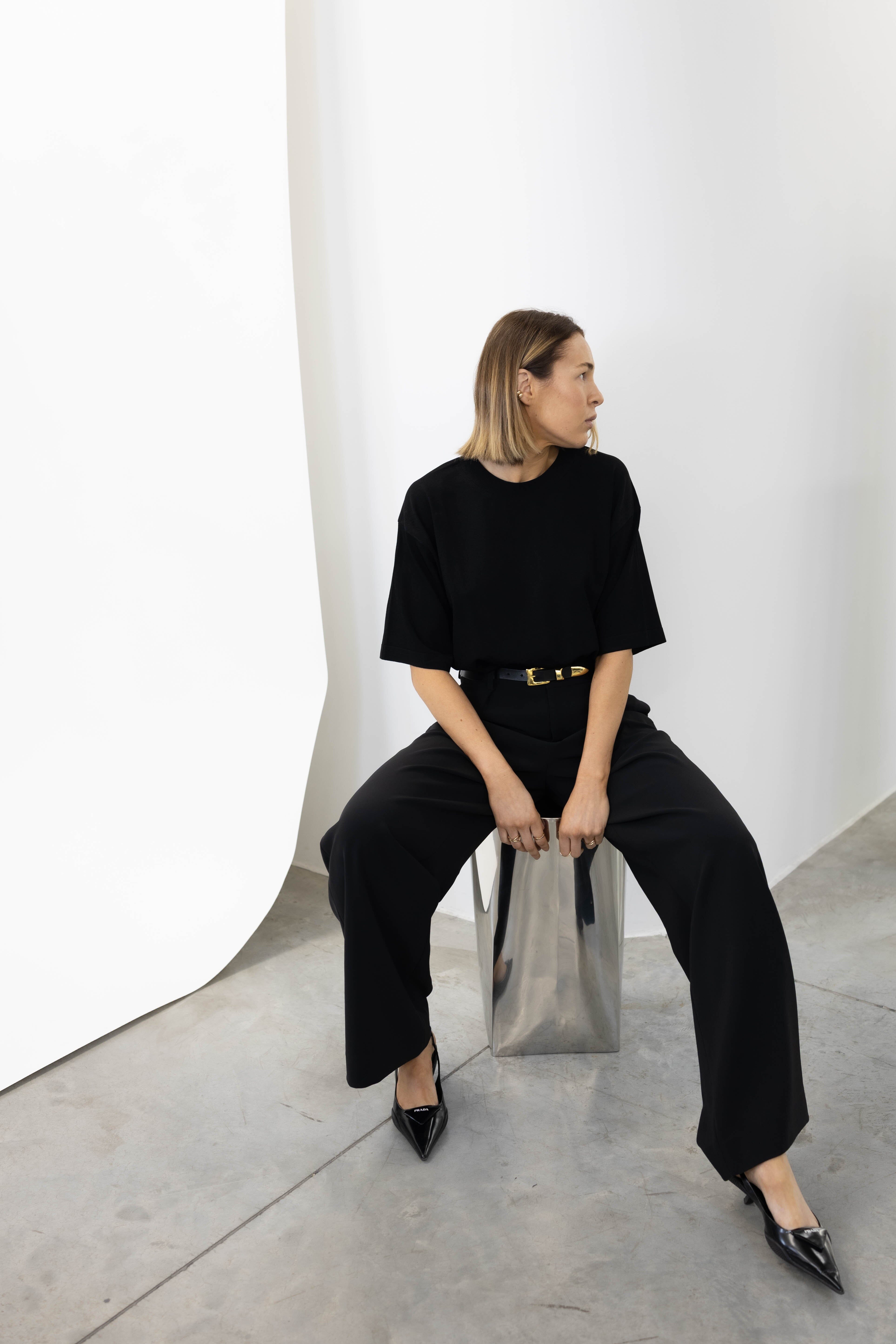 CAMILLE PANTS IN BLACK PANTS ONE&OTHER