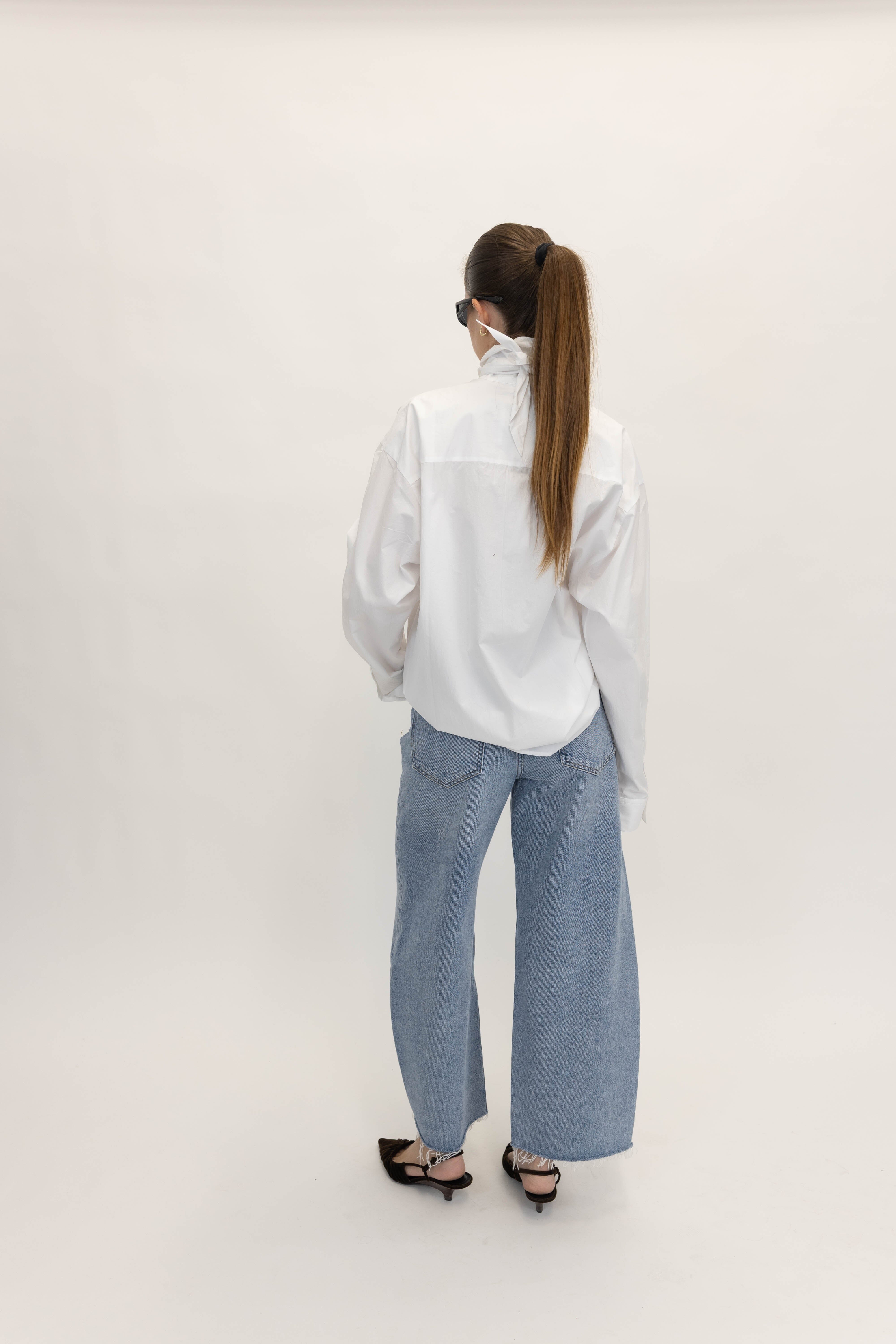 LOW CURVE FRAY IN FORCE JEANS AGOLDE