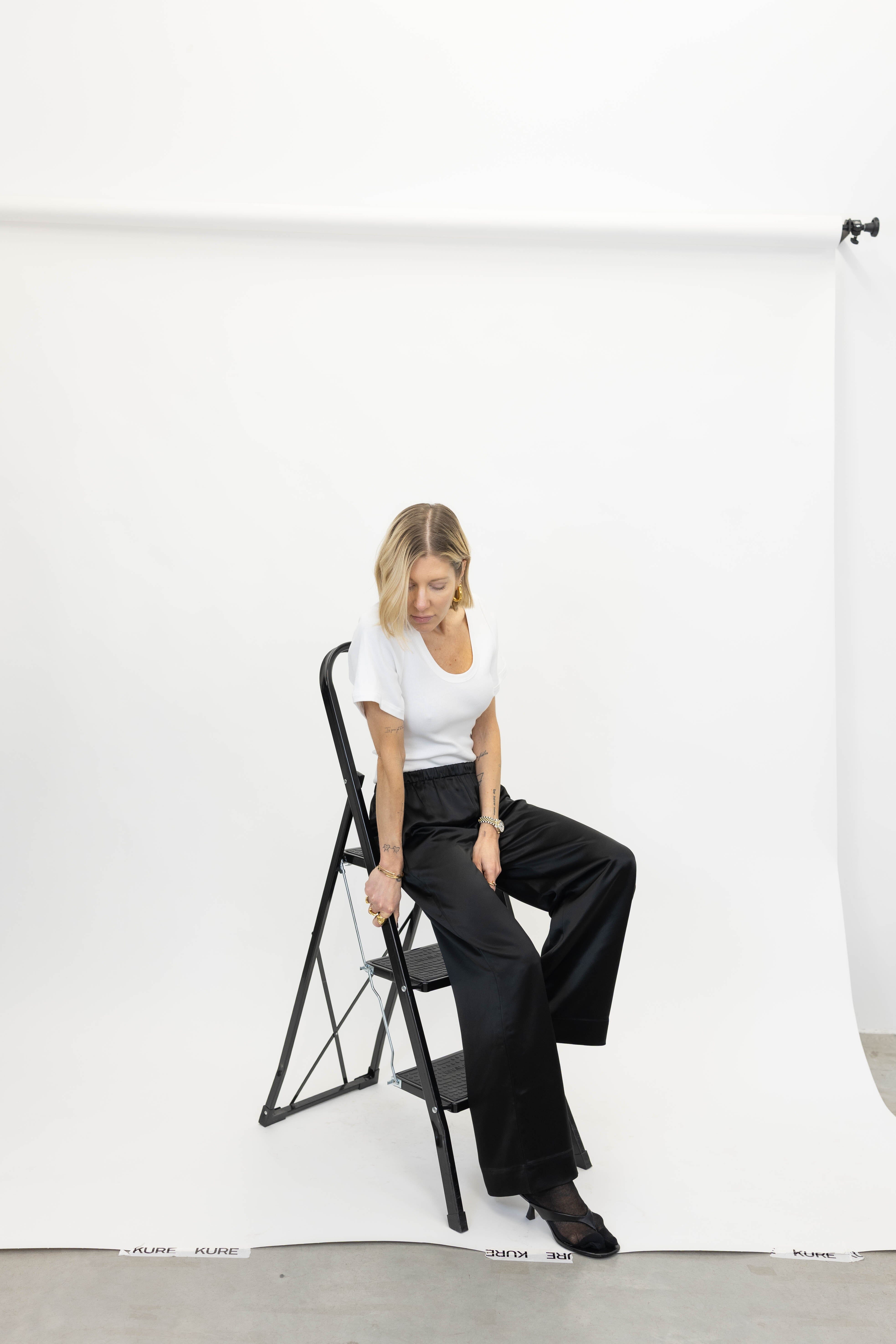 LUNAI T-SHIRT IN WHITE T-SHIRT BY MALENE BIRGER