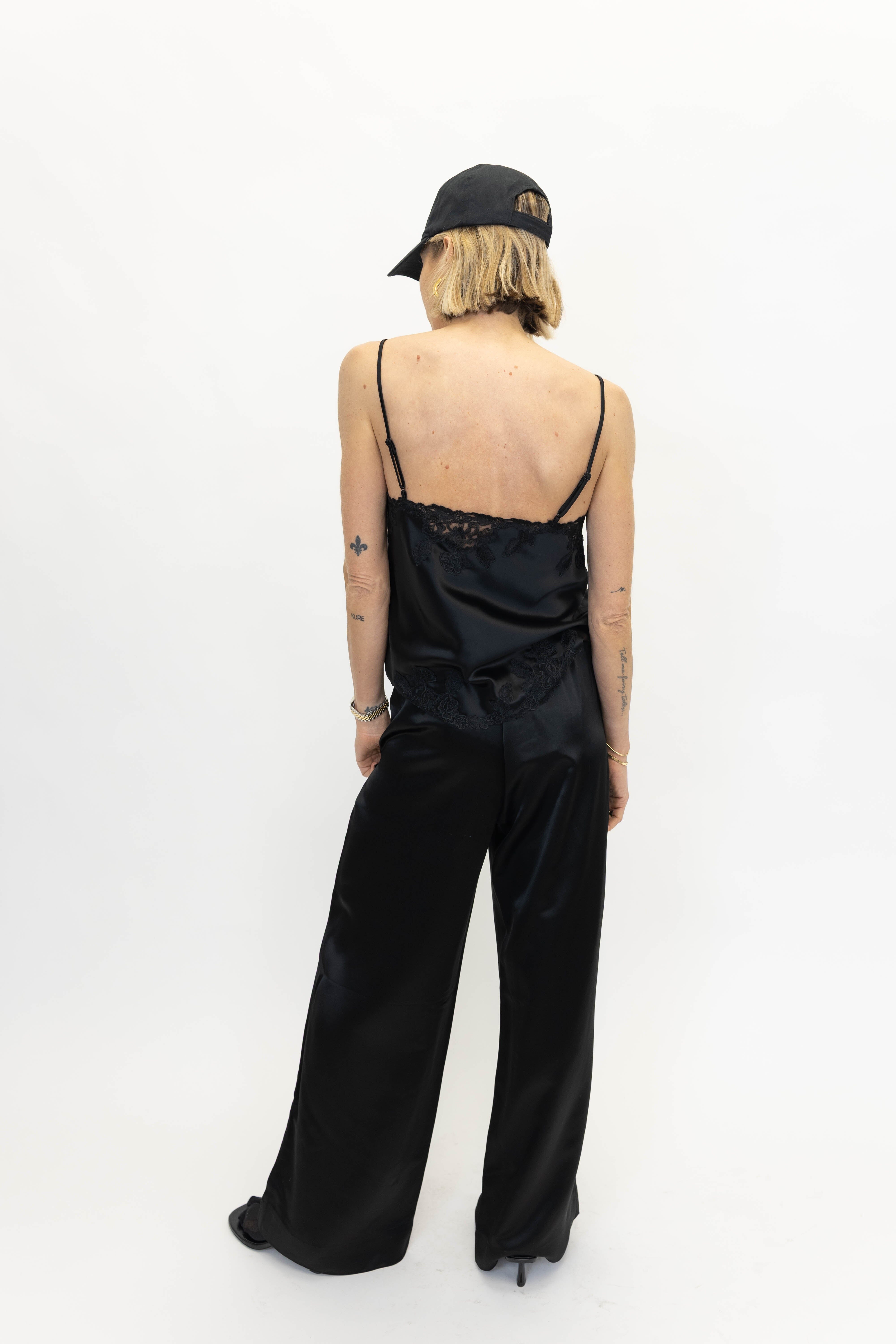 CABELLO WIDE LEG PANTS IN BLACK PANTS BY MALENE BIRGER