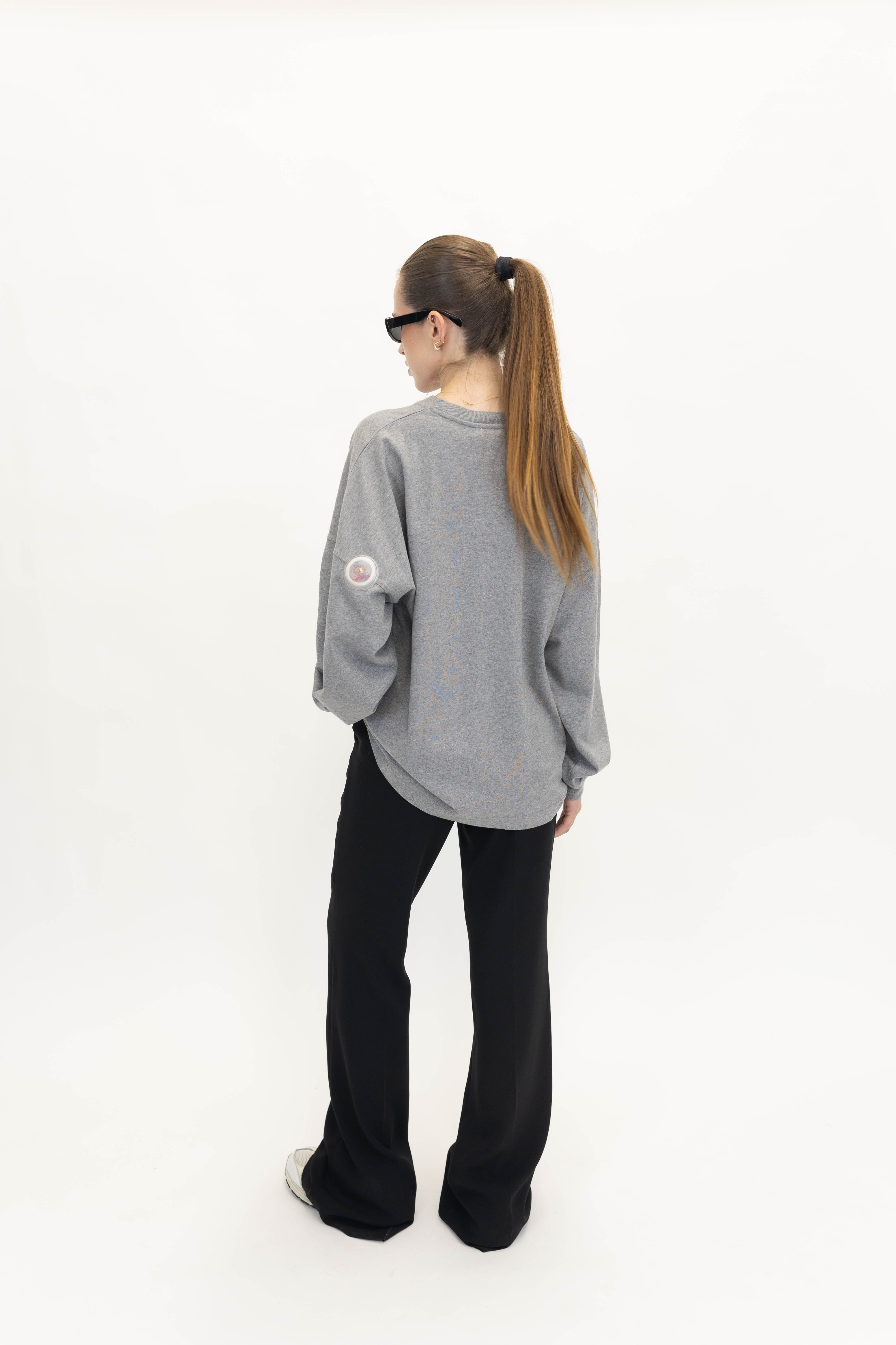 CARALA SWEATSHIRT IN GREY SWEATSHIRT BY MALENE BIRGER