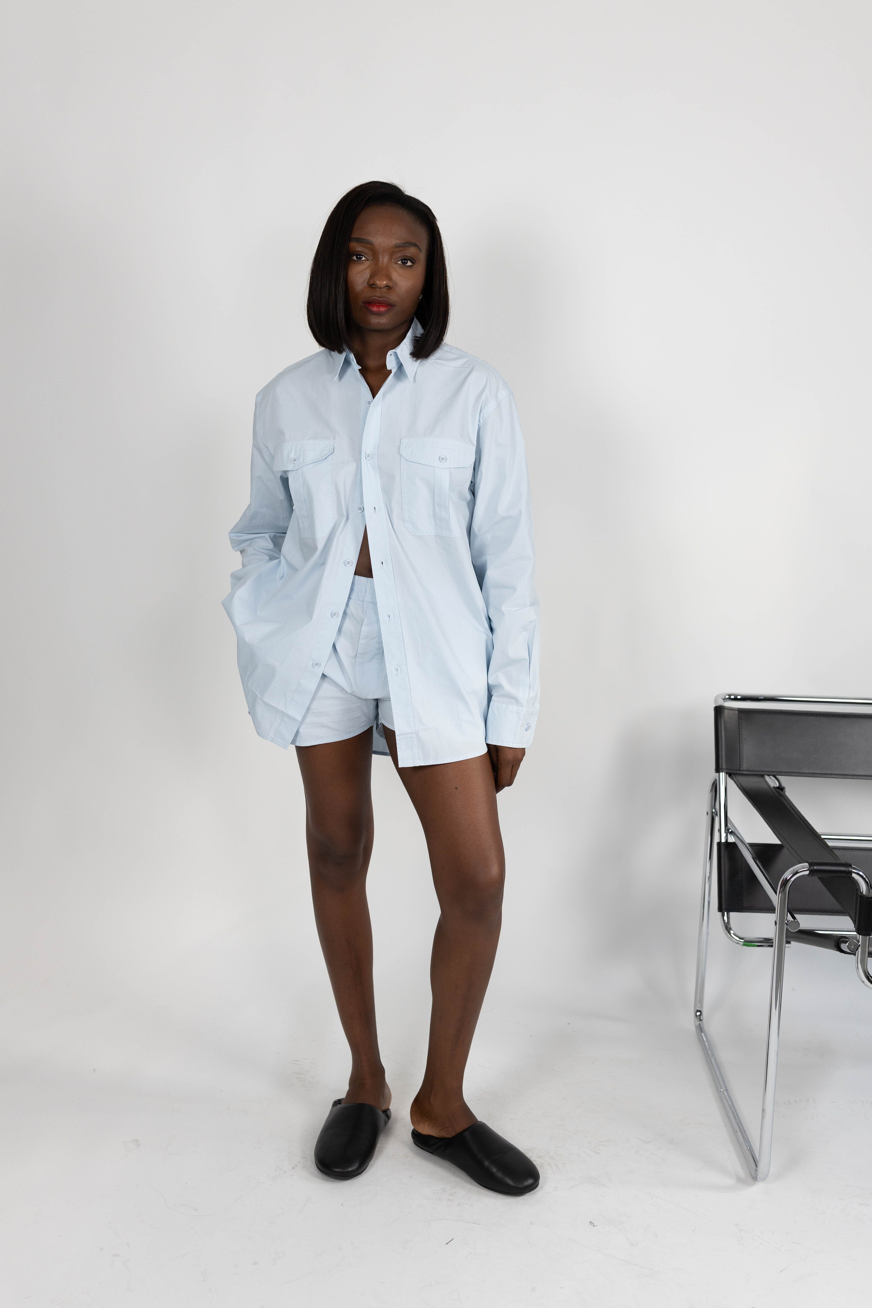 OVERSIZED POPLIN SHIRT SHIRT KURE