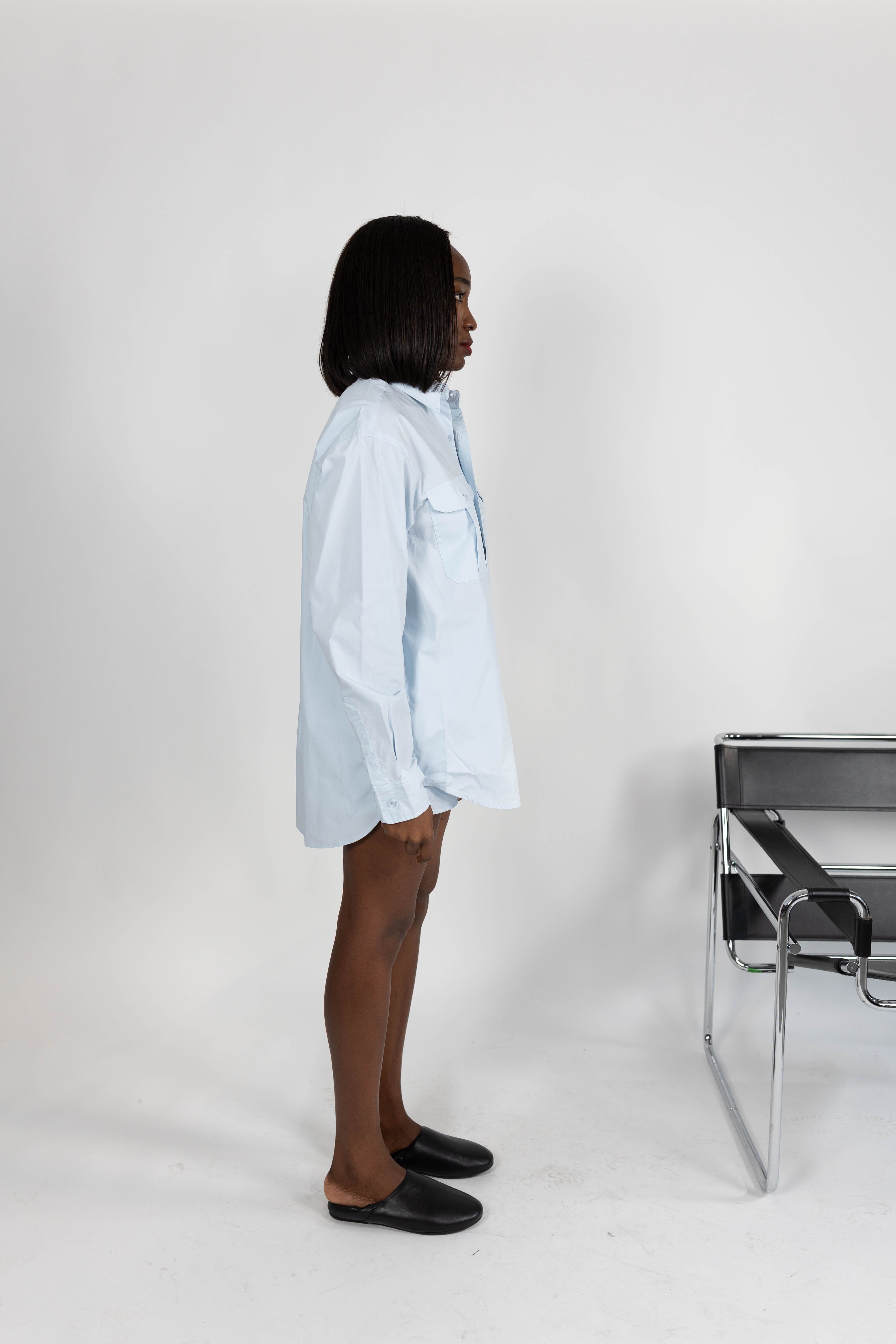 OVERSIZED POPLIN SHIRT SHIRT KURE
