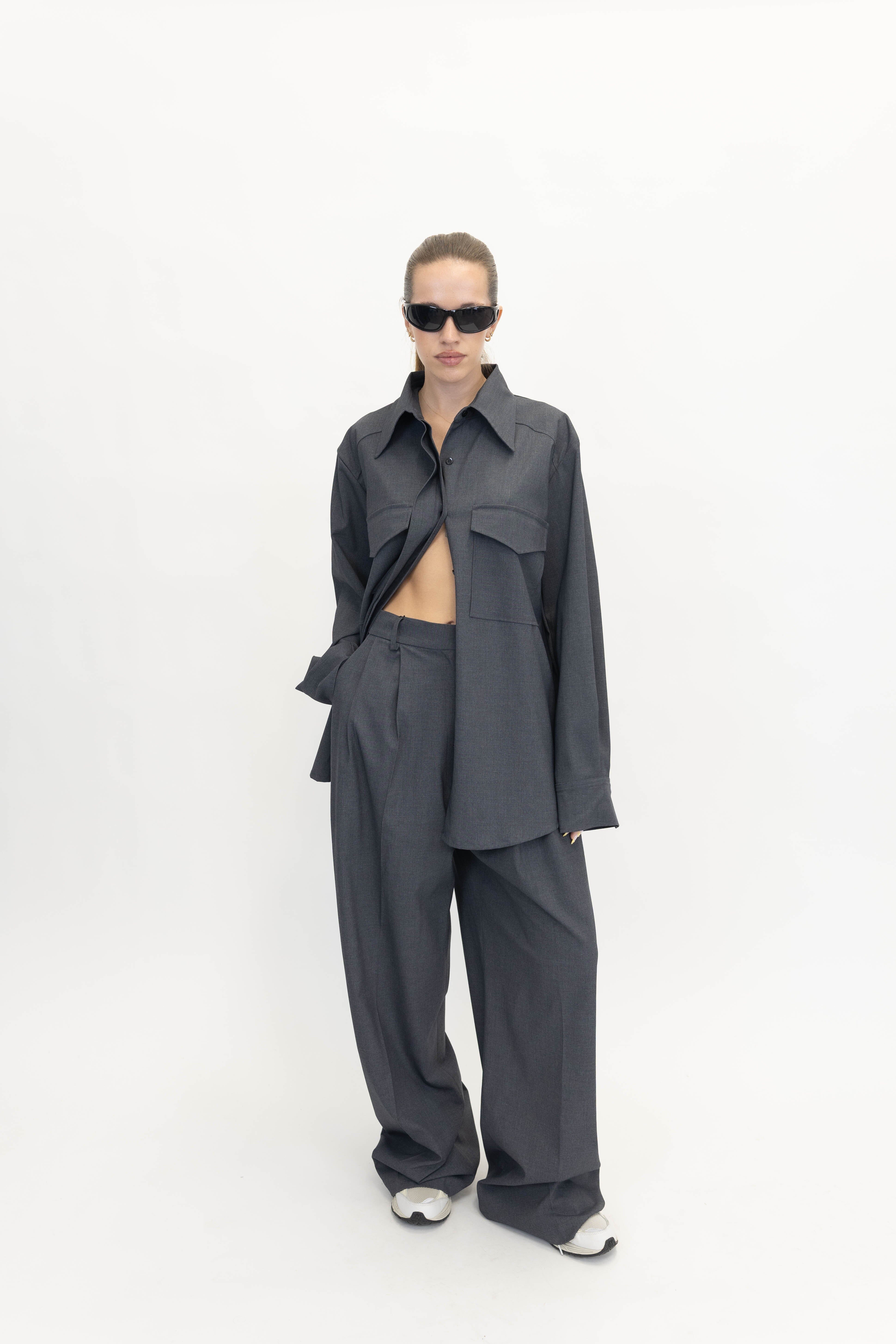 STUDIO CUT THE SHIRT IN GREY SHIRT STUDIO CUT