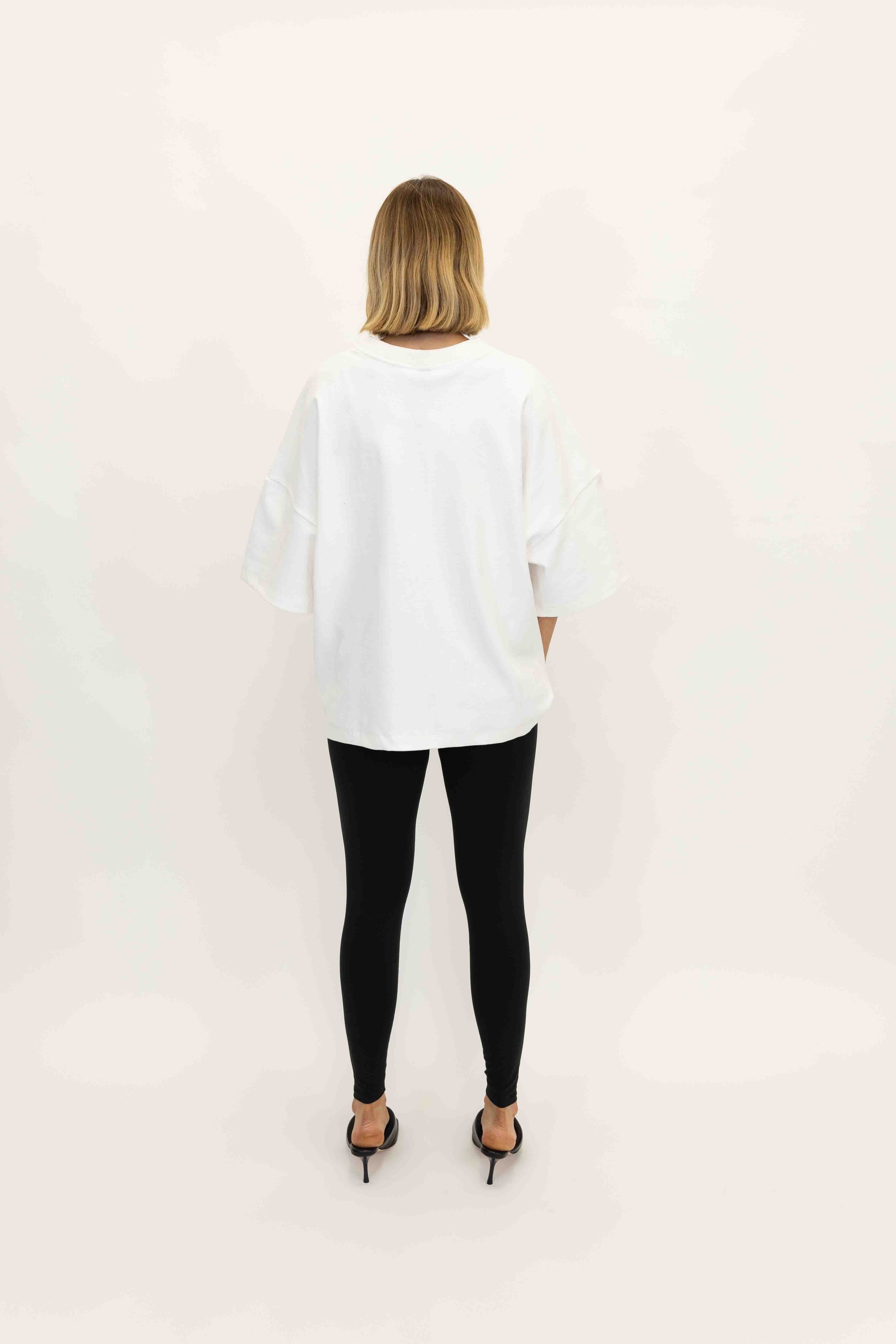 T-SHIRT SHORT SLEEVE IN WHITE T-SHIRT MAUD VANDEN BEUSSCHE