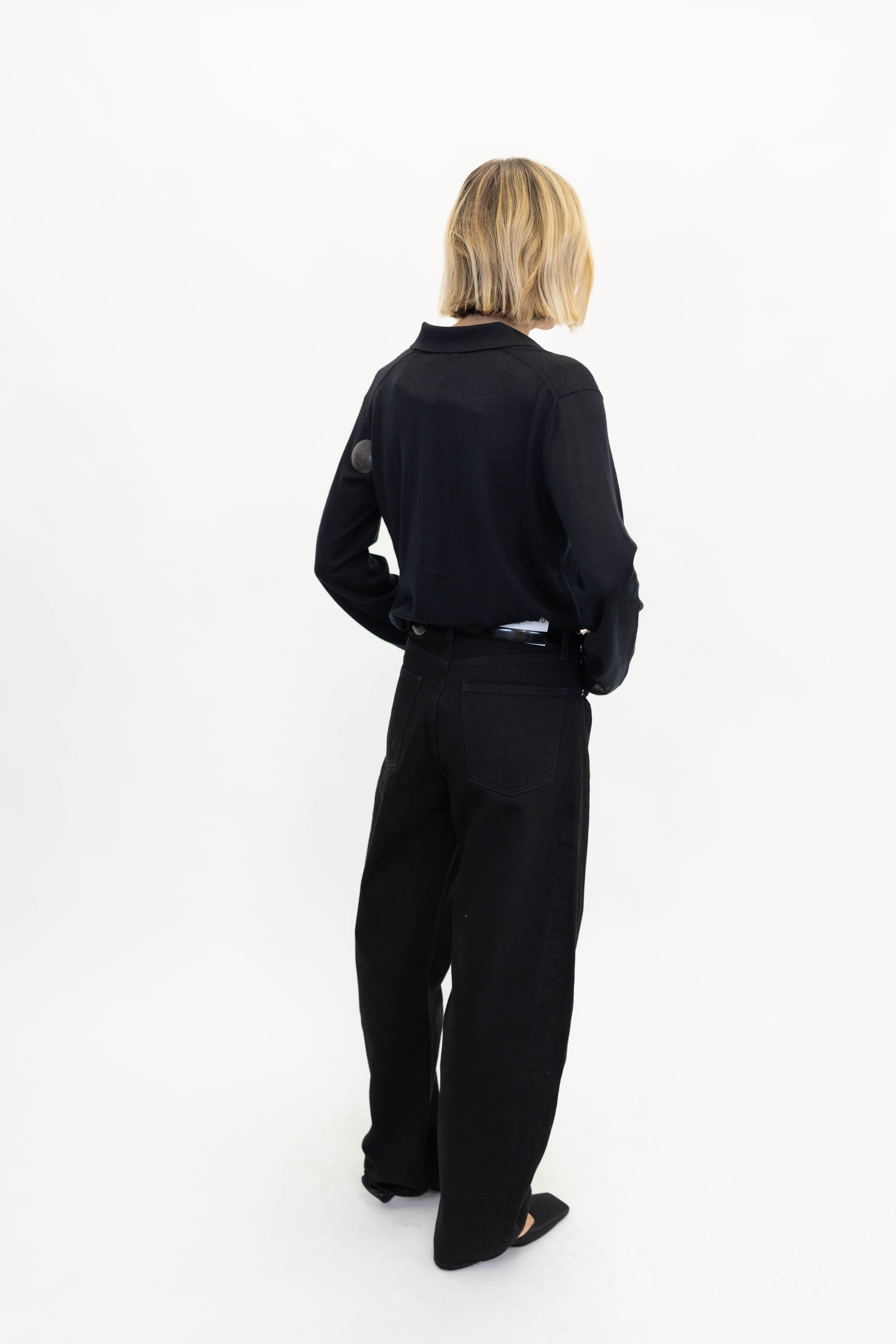 LUNA HIGH RISE PIECED TAPER IN COVER JEANS AGOLDE