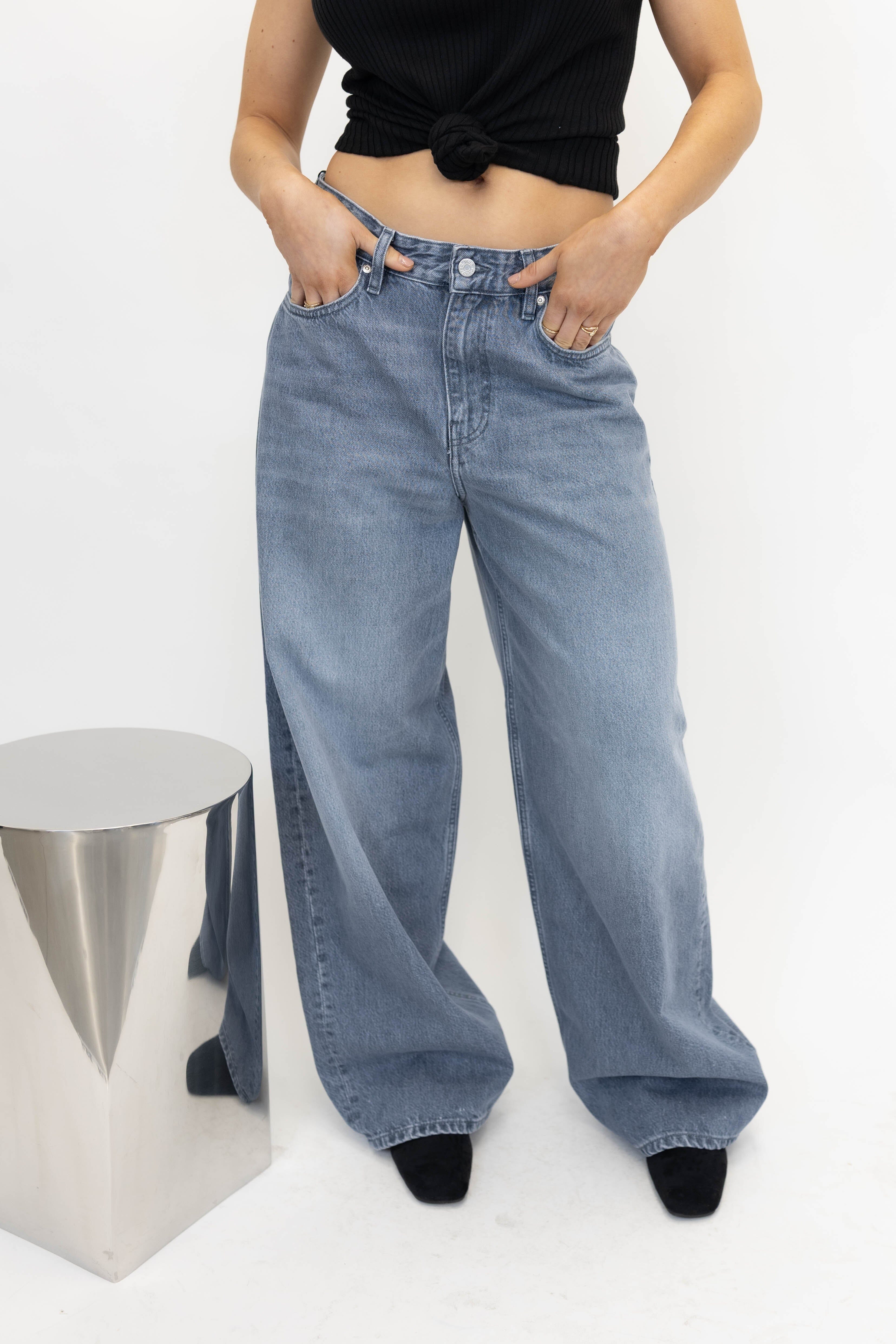 LYON JEANS IN STORMY BLUE JEANS WON HUNDRED