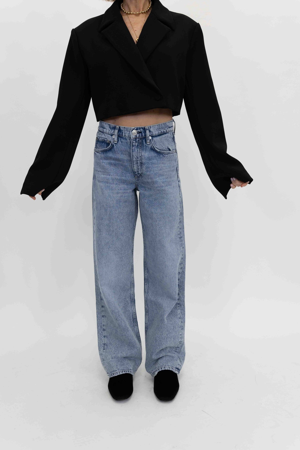 SHEA HIGH-RISE RELAXED STRAIGHT FUL IN QUINCY JEANS RAG&BONE