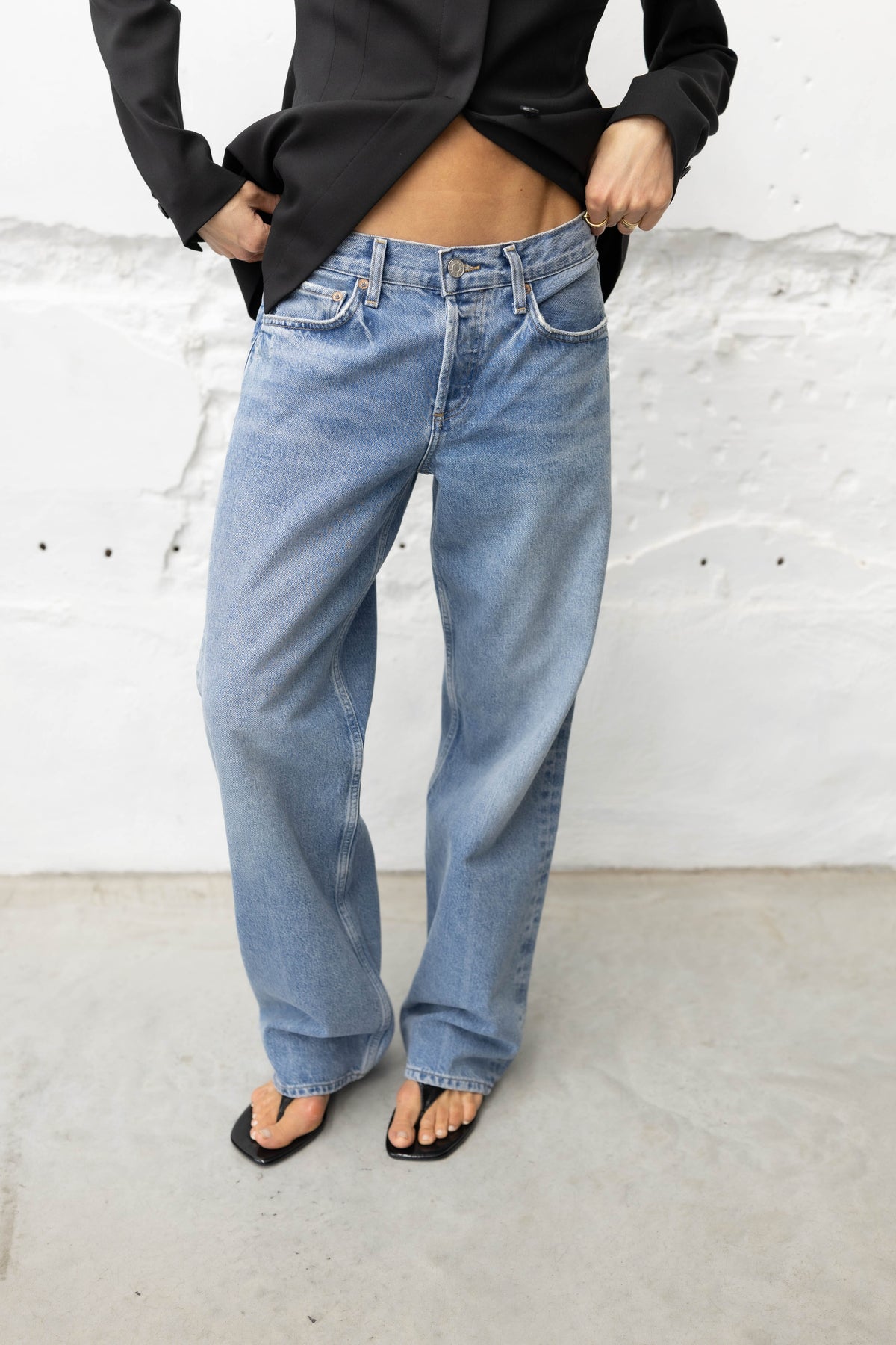 LOW RISE LOOSE IN VAULT JEANS AGOLDE