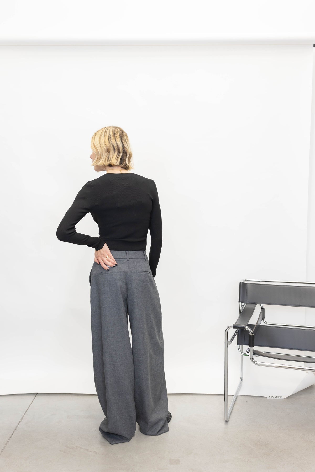 POVILANNA PANTS IN GREY PANTS BY MALENE BIRGER