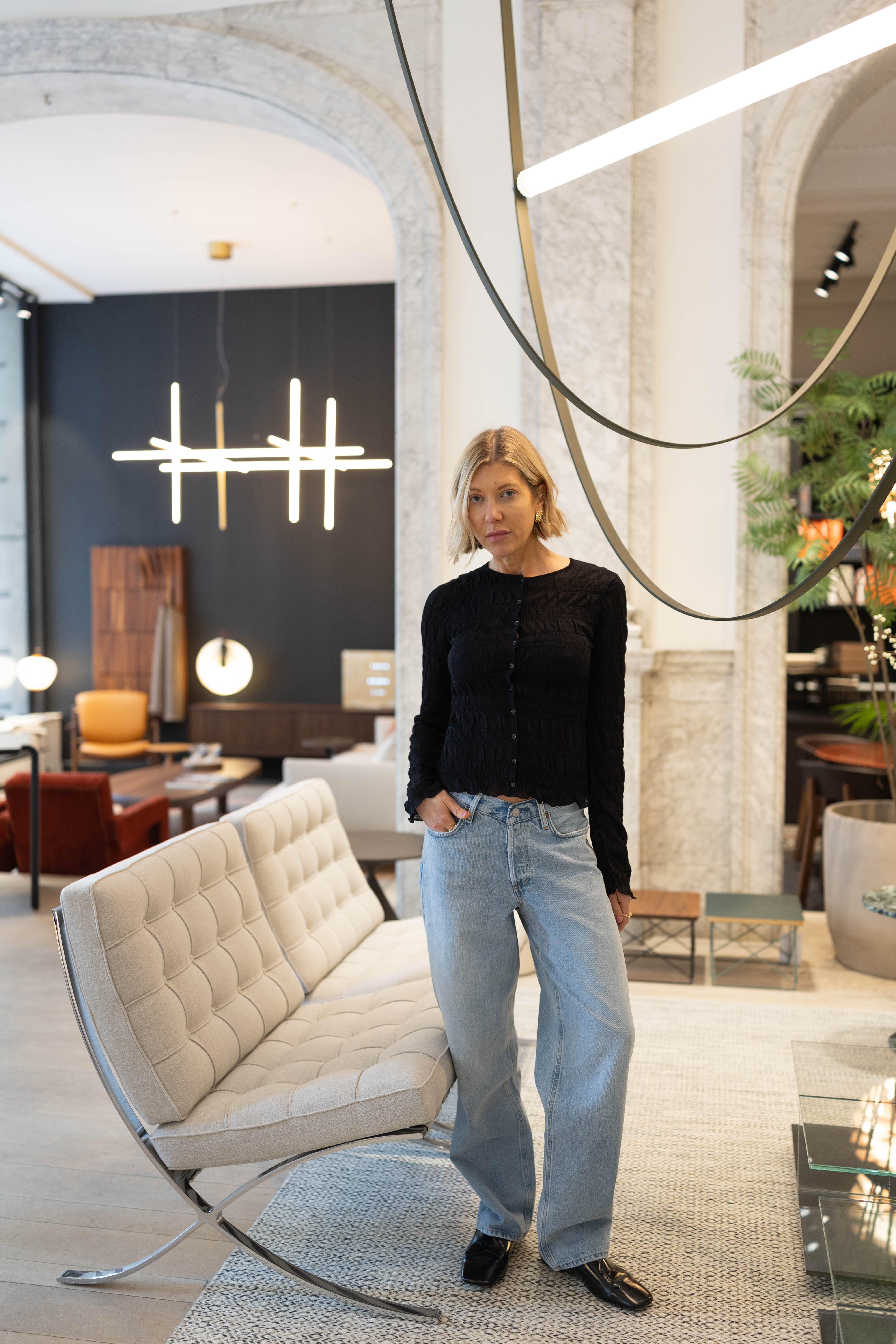 EBBA CARDIGAN IN BLACK CARDIGAN BY MALENE BIRGER