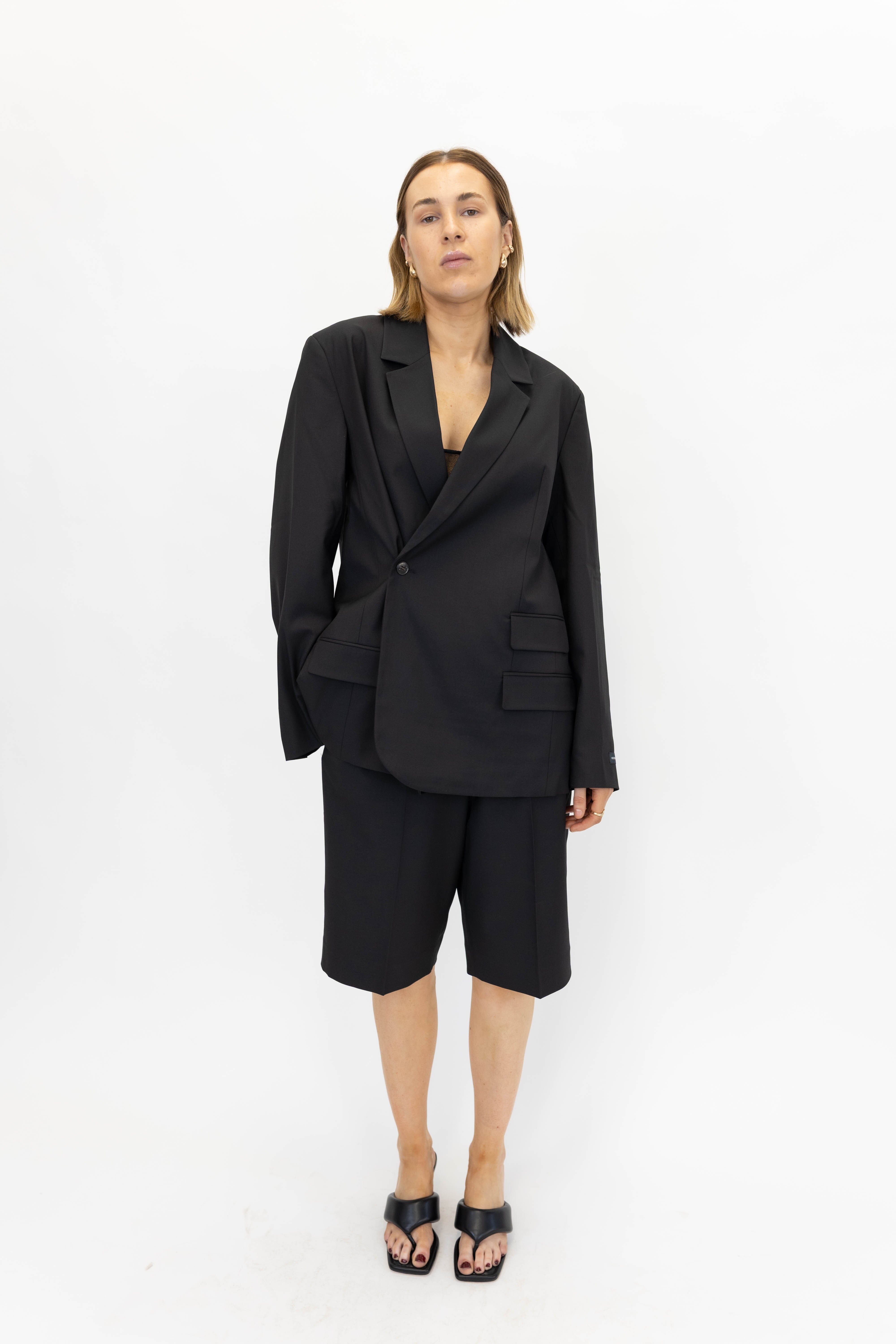 AMALFI BLAZER BLACK BLAZER HERSKIND