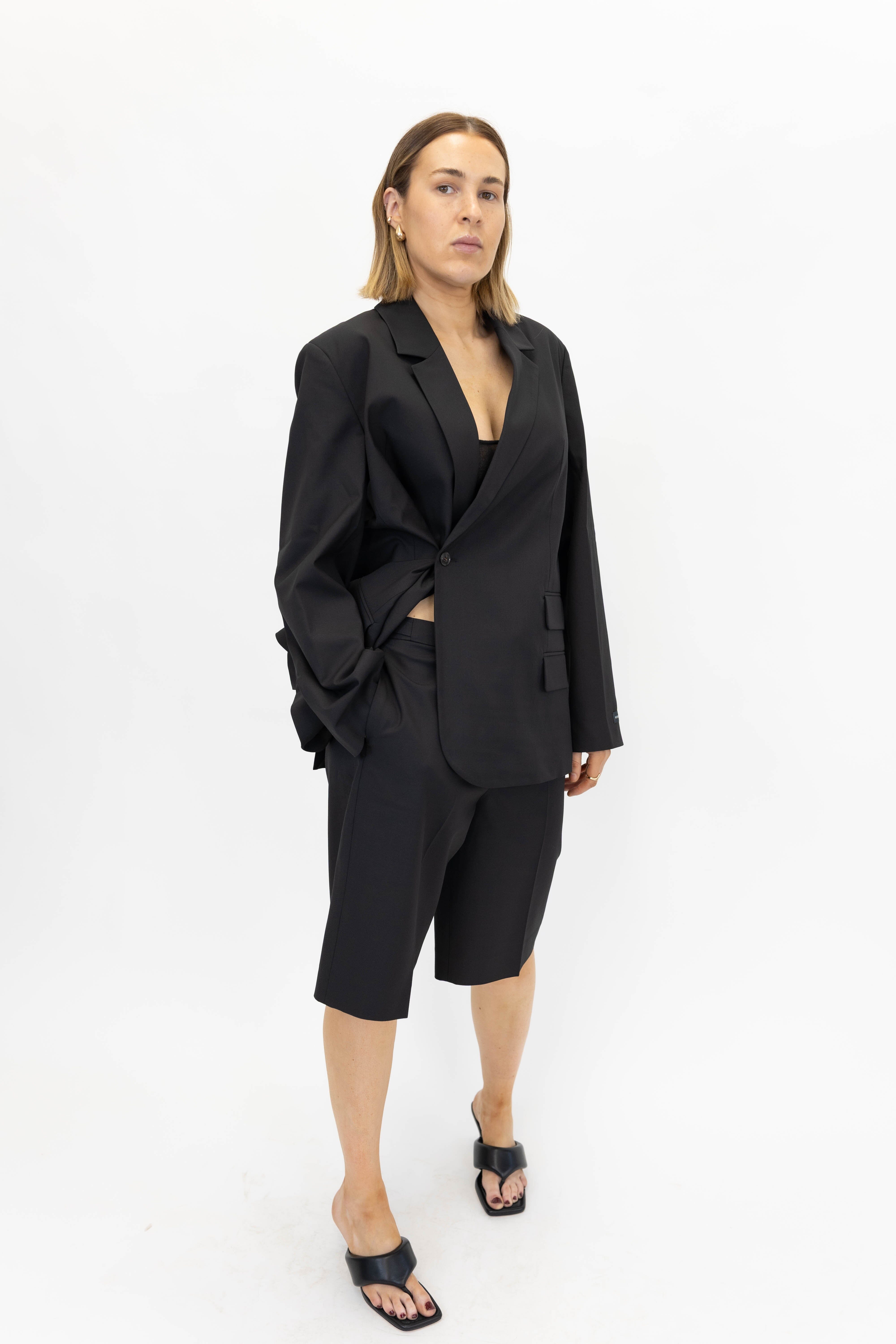 AMALFI BLAZER BLACK BLAZER HERSKIND