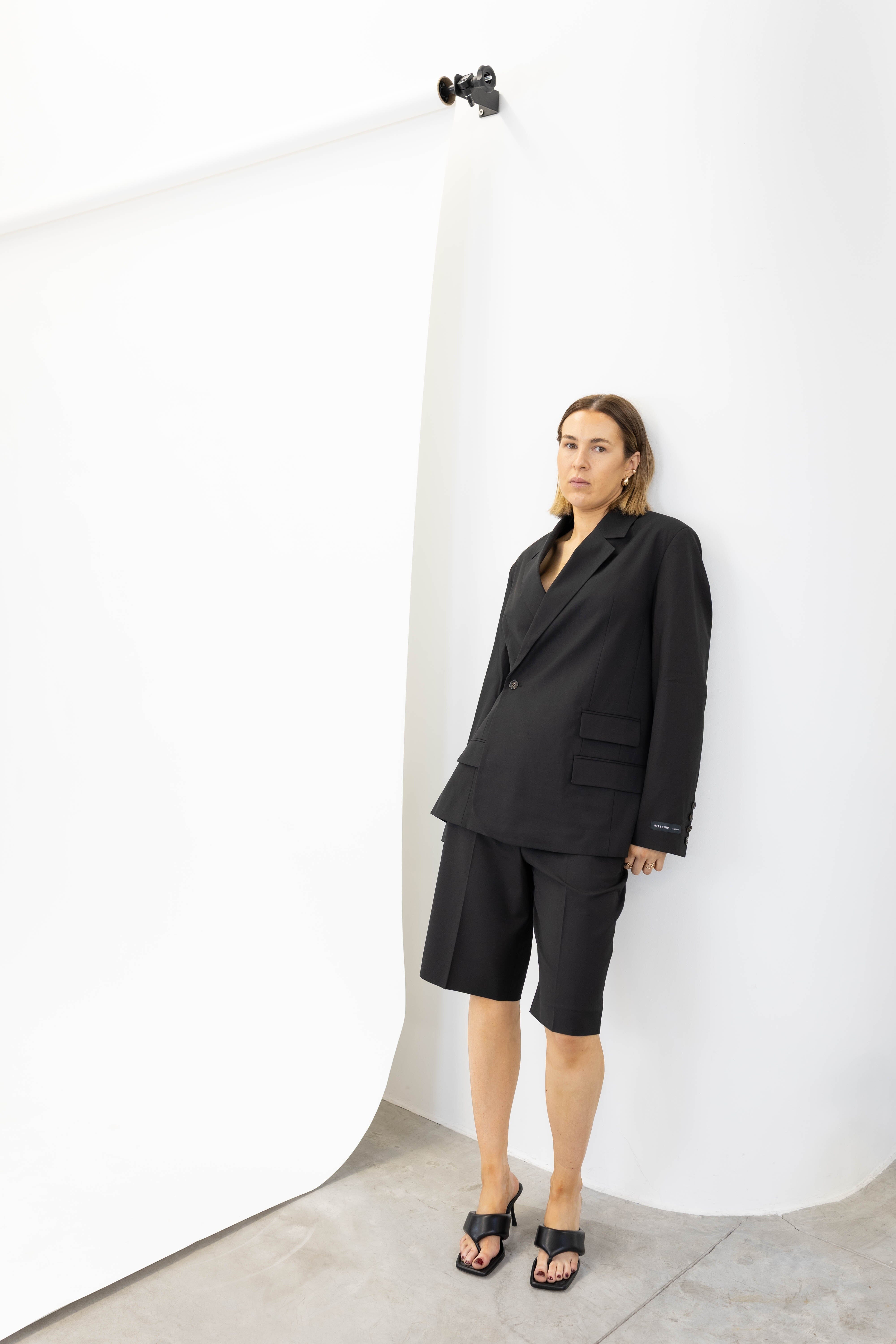 AMALFI BLAZER BLACK BLAZER HERSKIND